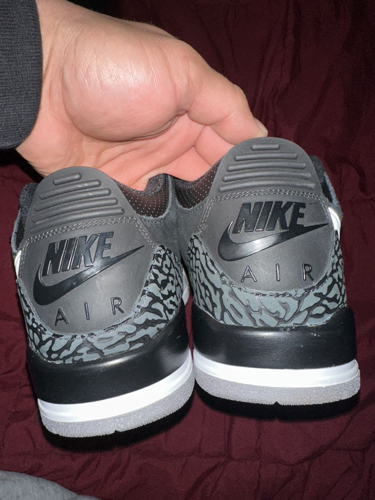 Jordan Brand Tinker Hatfield Jordan 3 SP black cement Size US 10.5 / EU 43-44 - 4 Thumbnail