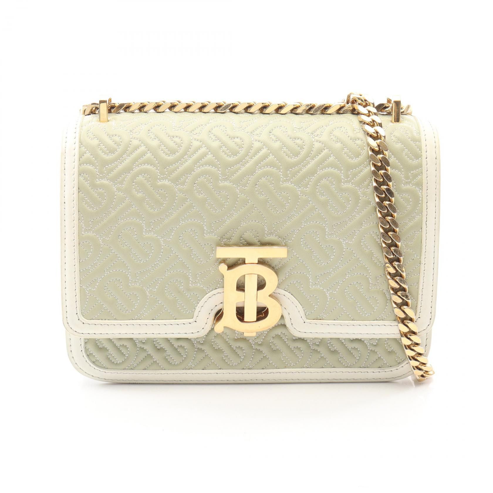 Burberry Burberry Burberry TB Quilted Monogram Leather Shoulder Bag Leather Shoulder Bag DUTY FREE for USA Size ONE SIZE - 1 Thumbnail