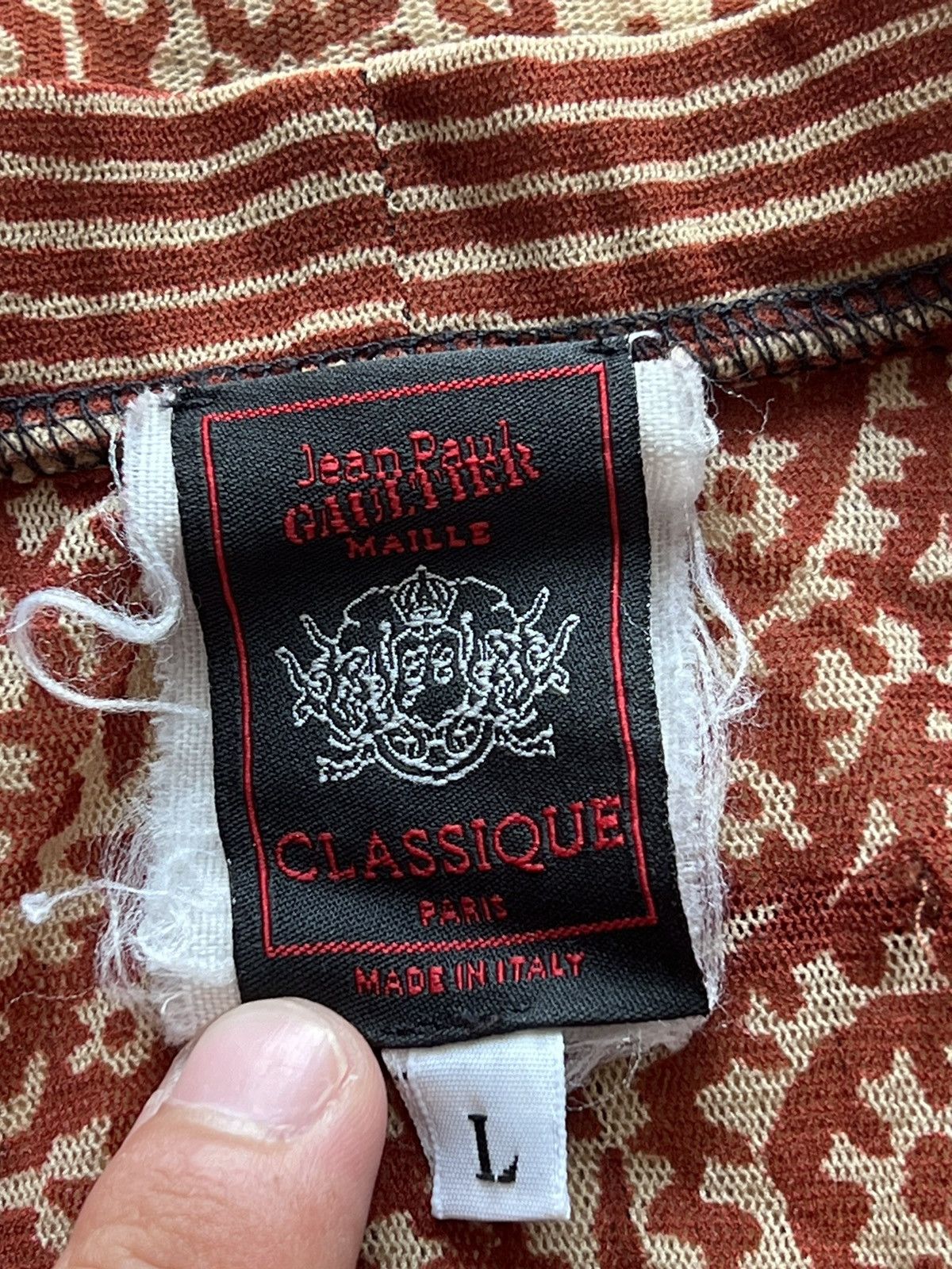 Jean Paul Gaultier 🔥Jean Paul Gaultier Vintage 80 paisley mesh arabian cardigan Size M / US 6-8 / IT 42-44 - 12 Thumbnail
