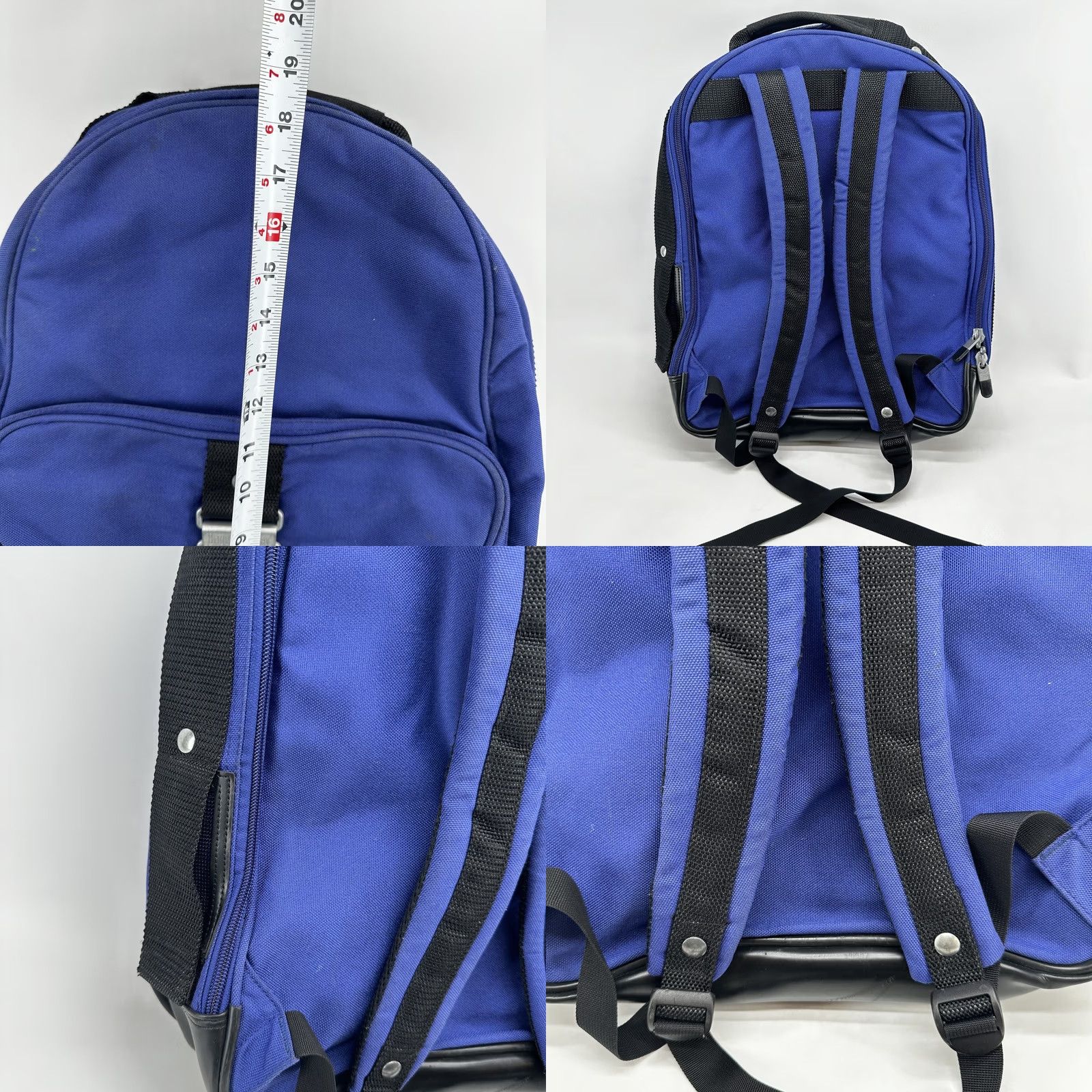 Briggs & Riley Briggs & Riley Backpack Mens Laptop Bag Travel Work Canvas Adjustable Straps Blue 15x8x6 Zip Orb Organizer Padded Laptop Sleeve Size ONE SIZE - 8 Thumbnail