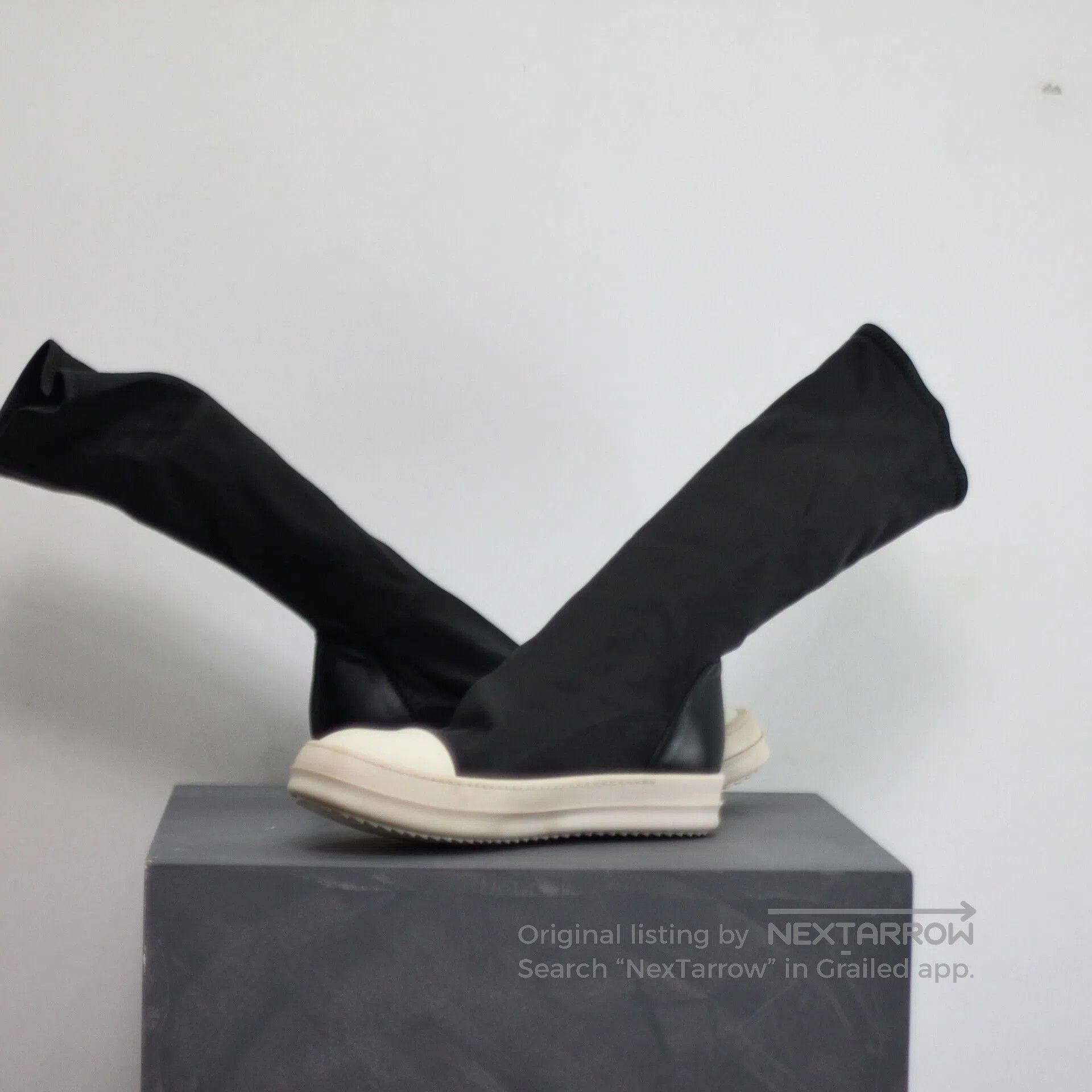 Rick Owens Rick Owens Mainline Leather Men's Boots. Size US 6 / EU 39 - 4 Thumbnail