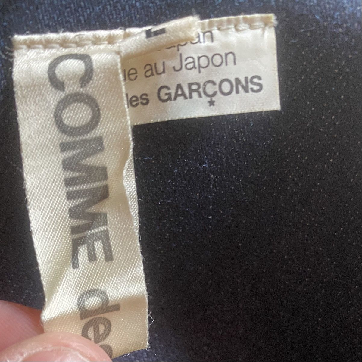 Comme des Garcons CDG Denim Midi Dress Size L / US 10 / IT 46 - 10 Thumbnail