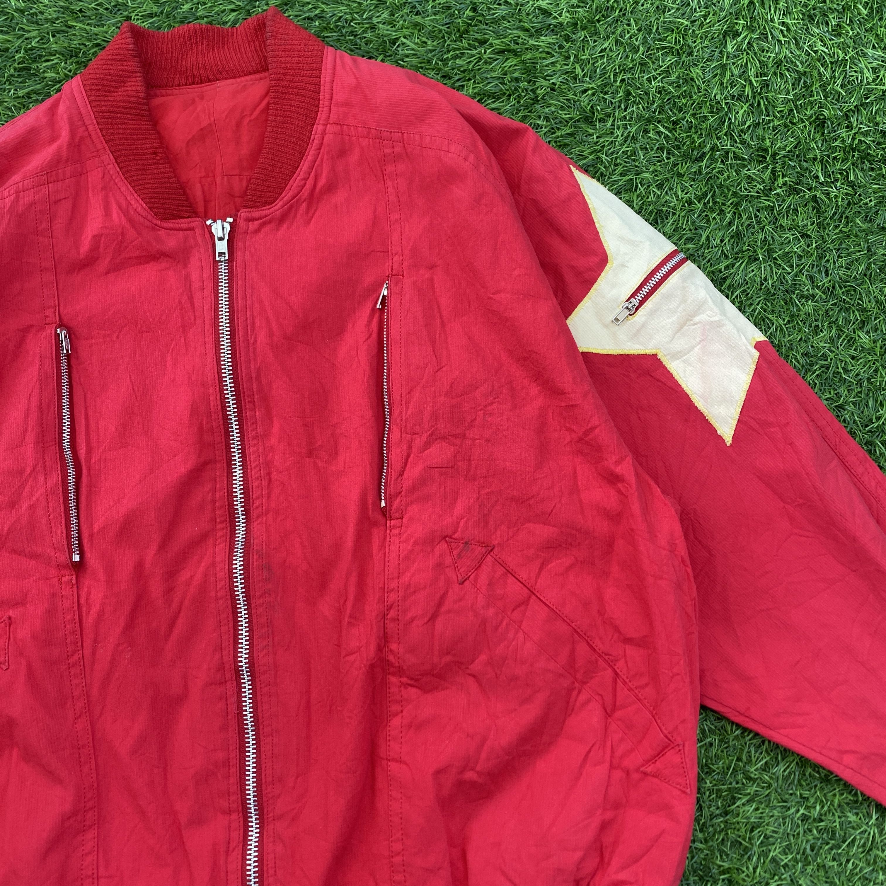 PERSON'S × Vintage Vintage Persons For Men Star Bomber Jacket Size US L / EU 52-54 / 3 - 4 Thumbnail