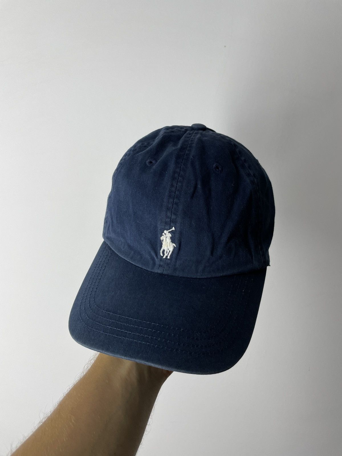 Polo Ralph Lauren × Vintage Vintage navy Polo Ralph Lauren Cap Size ONE SIZE - 1 Thumbnail