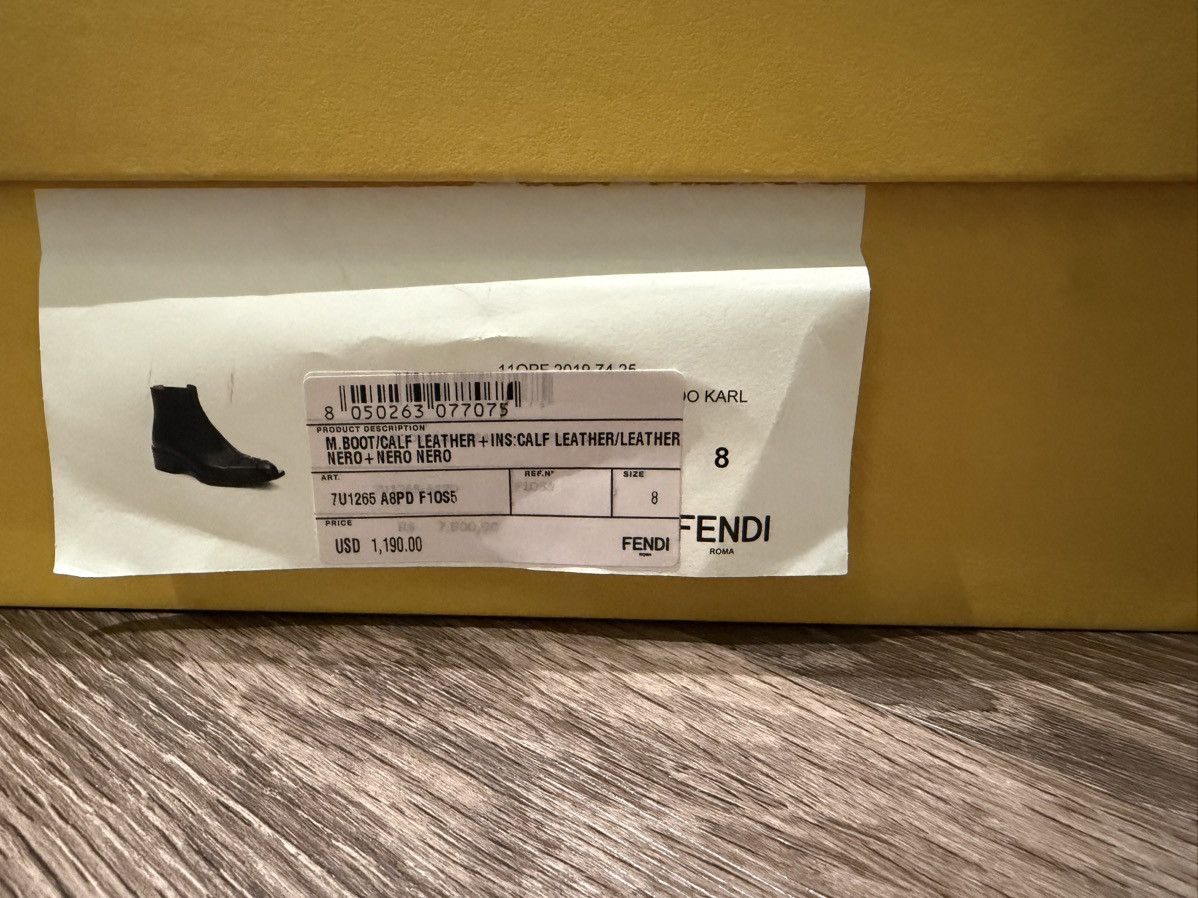 Fendi FENDI (Chelsea Boots) Size US 9 / EU 42 - 10 Thumbnail