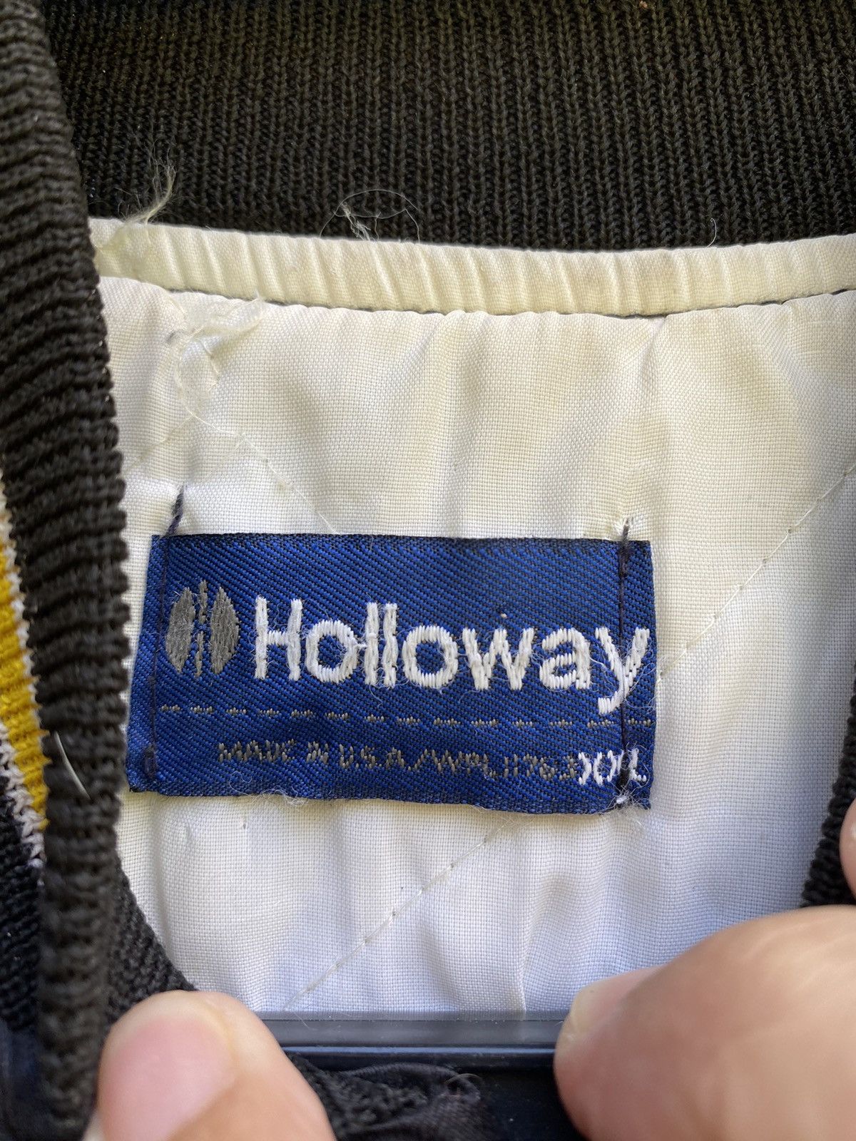 Holloway × Vintage 80s Fairfield Officer Of Athletic Association Sateen Varsity Size US XXL / EU 58 / 5 - 7 Thumbnail