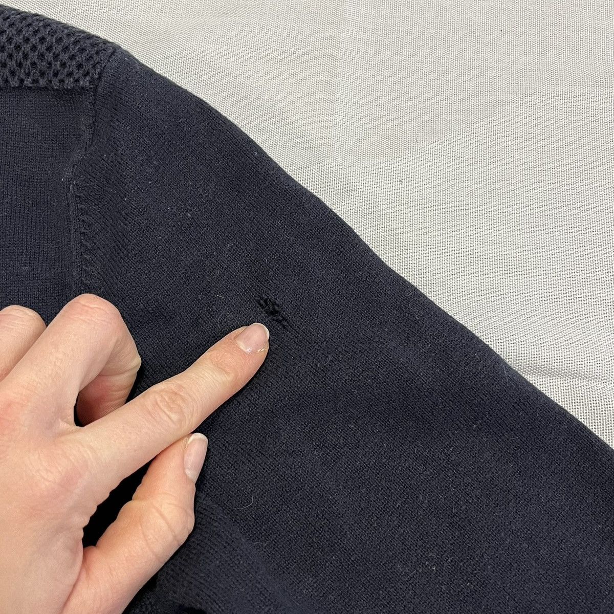 Hugo Boss Hugo Boss navy sweater jumper zip up Size US M / EU 48-50 / 2 - 7 Thumbnail