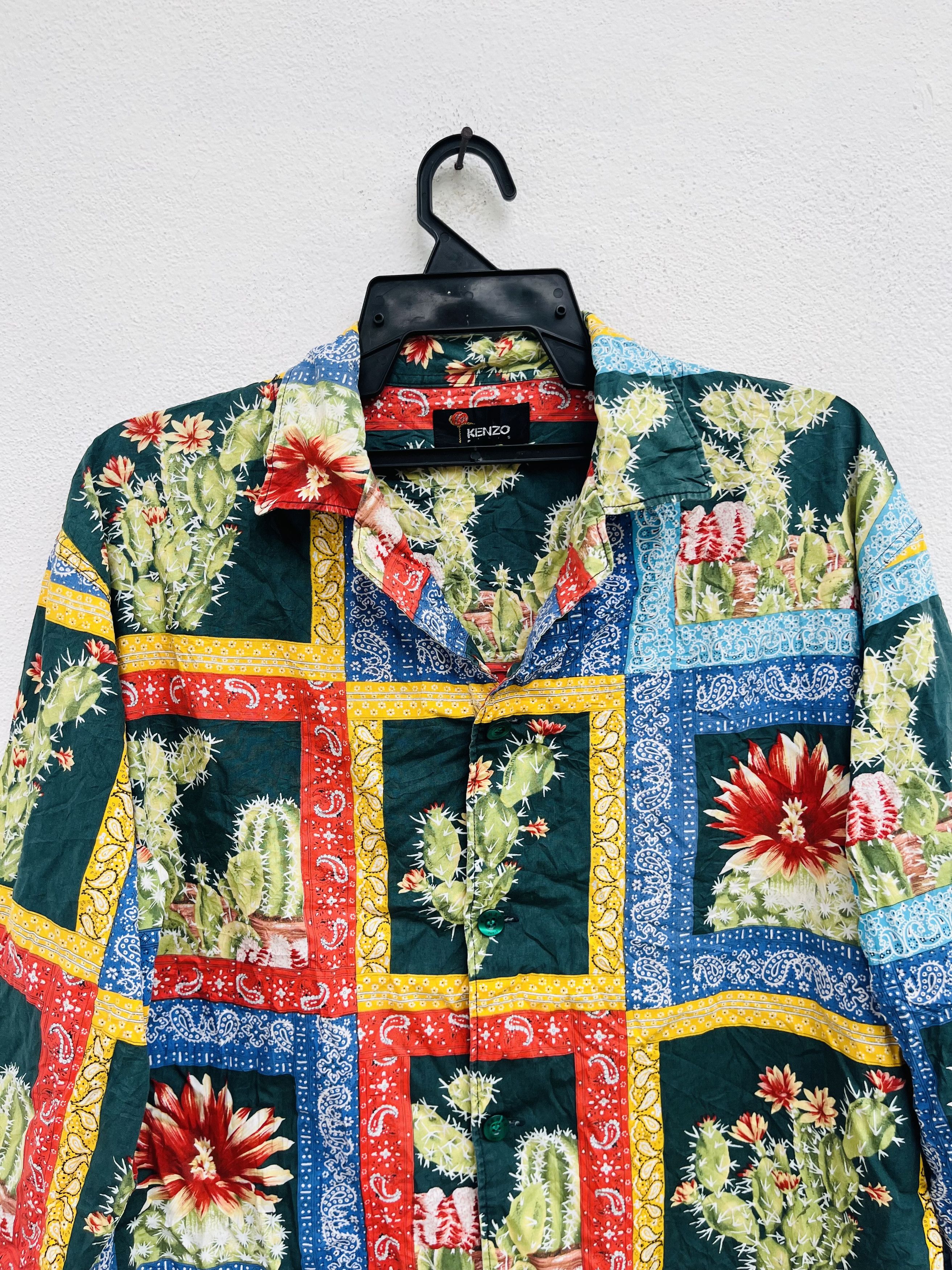 Kenzo Vintage Kenzo Multicolour Designer Fashion Style Size US M / EU 48-50 / 2 - 3 Thumbnail