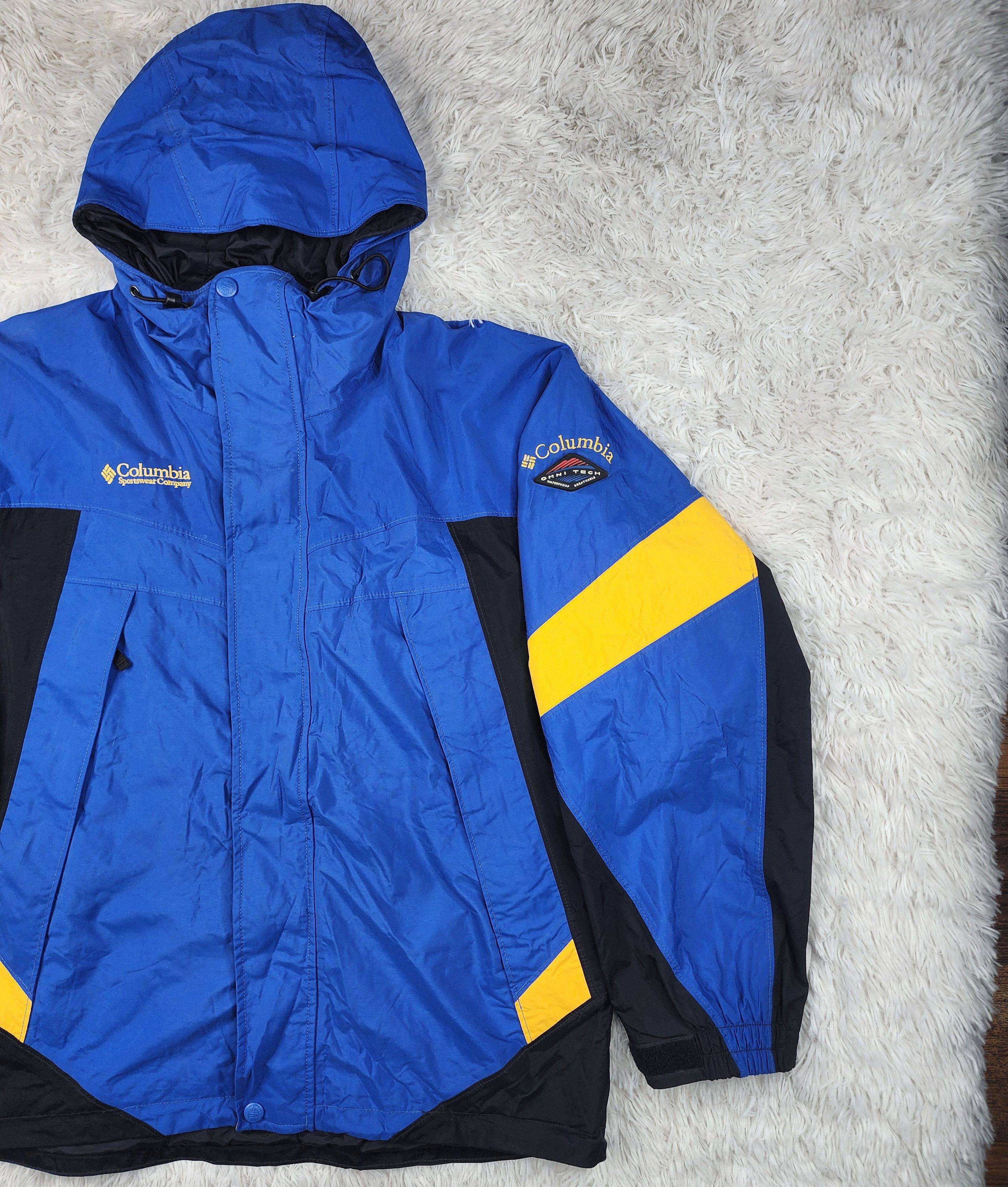 Columbia Vintage Columbia sportwear OMNI TECH windbreaker jacket Size US M / EU 48-50 / 2 - 2 Thumbnail