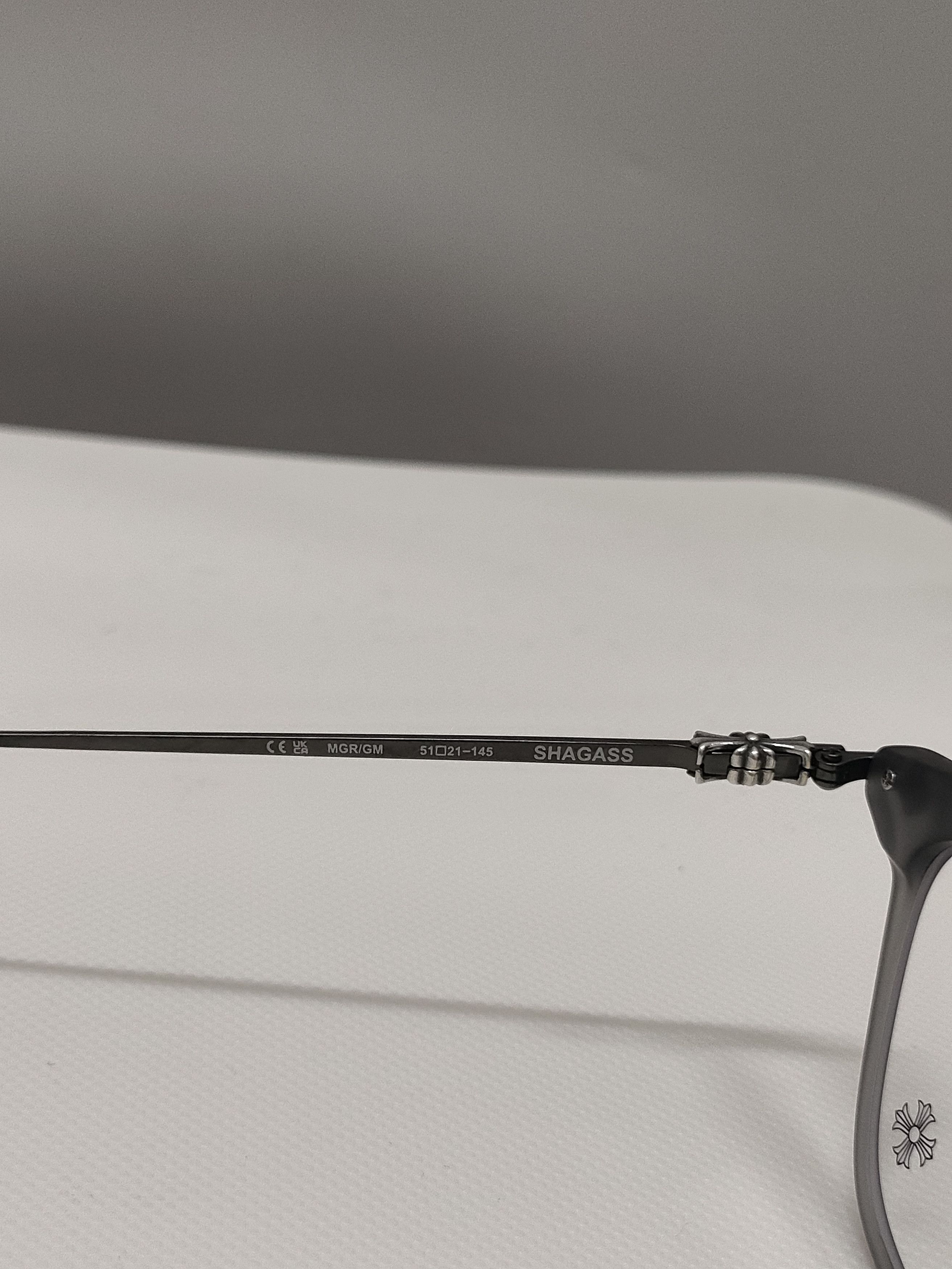 Chrome Hearts Chrome Hearts SHAGASS MGR/GM Glasses Frame Size ONE SIZE - 9 Thumbnail