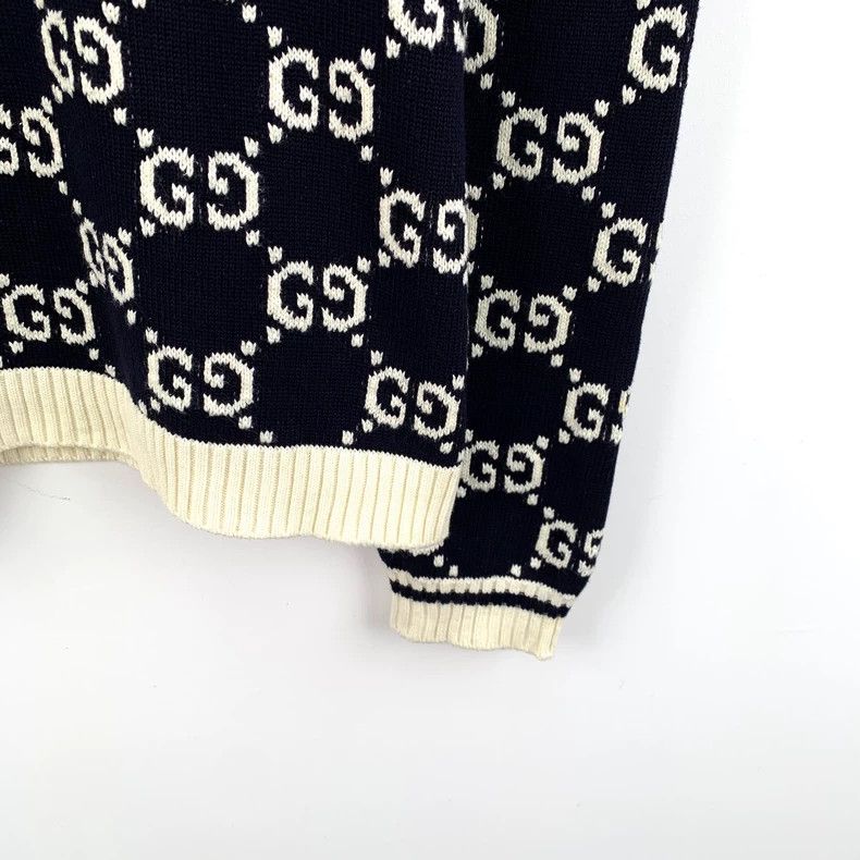 Gucci Gucci Color-matched striped logo jacquart full-print cotto Size US M / EU 48-50 / 2 - 4 Thumbnail