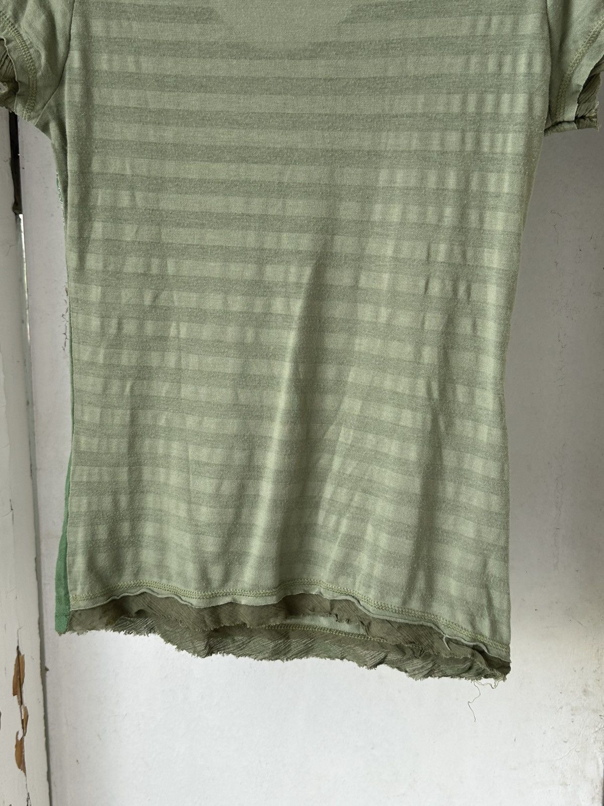 Vintage Vintage Distressed Printed Green T-shirt Size S / US 4 / IT 40 - 6 Thumbnail