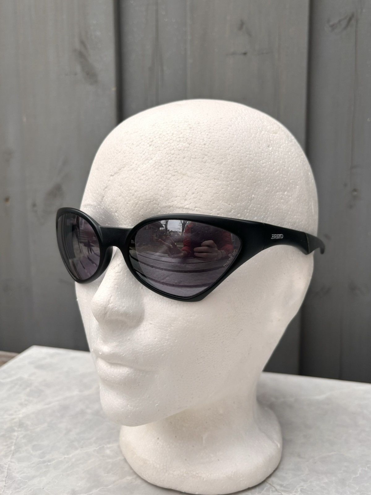 Oakley × RayBan × Vintage Briko Sunglasses B-Zone Cycling Goggles 2000s Y2K Angular Size ONE SIZE - 3 Thumbnail