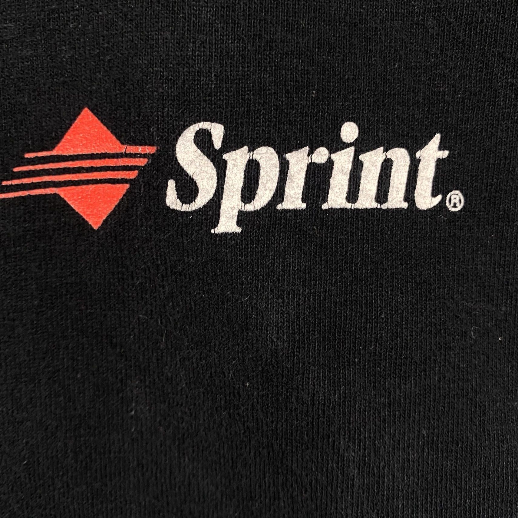 Vintage VINTAGE Sprint T-Shirt Black Long Sleeve XL Y2K 90s Graphic Print Cell Phone Mens Size US XL / EU 56 / 4 - 4 Thumbnail