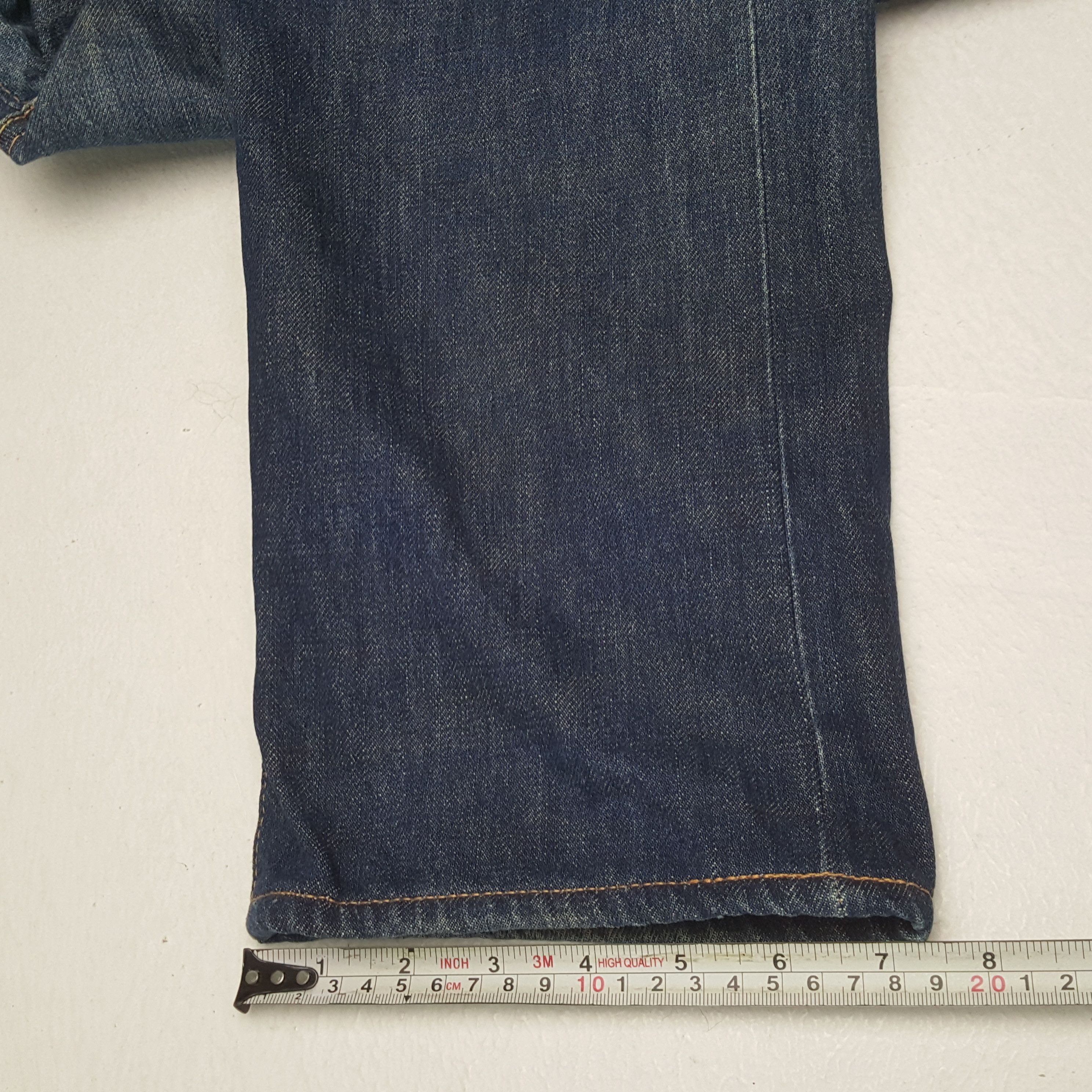 Japanese Brand × Vintage EVISU Japanese Brand Fashion Style Custom Daicock Jeans Size US 35 - 11 Thumbnail