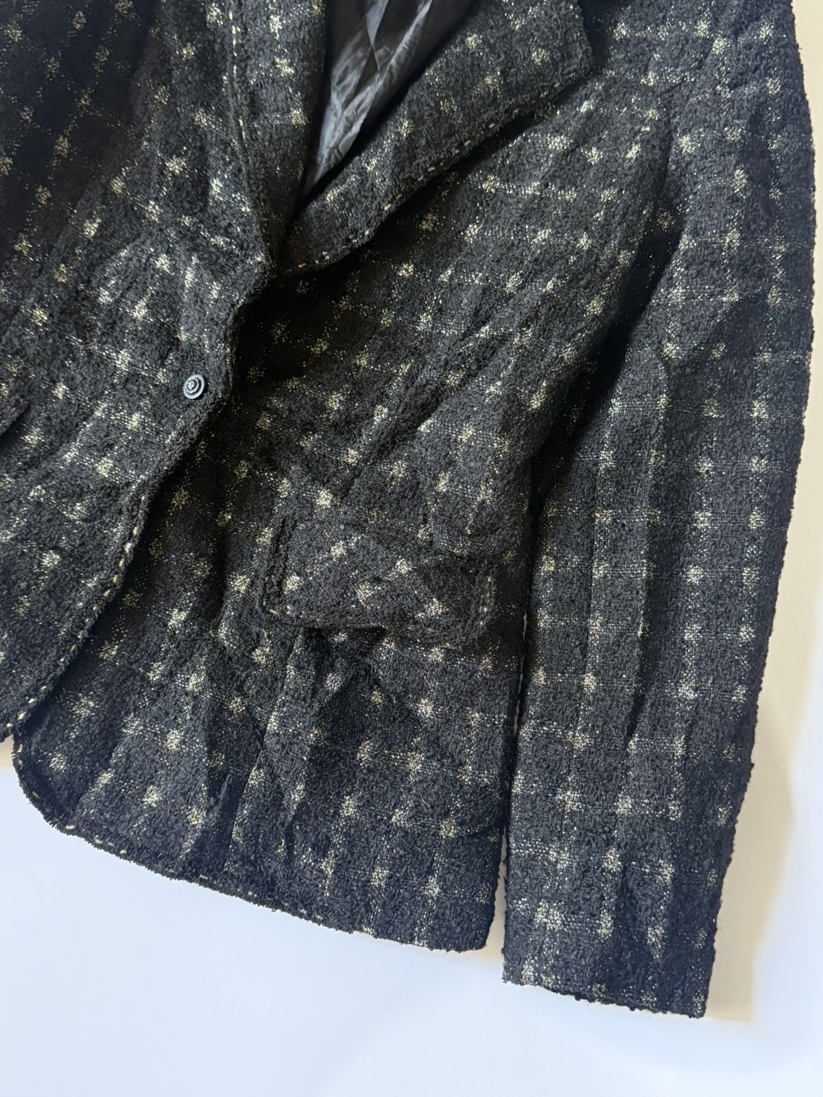 Chanel Chanel Boutique Black Tweed Blazer Size XS / US 0-2 / IT 36-38 - 6 Thumbnail