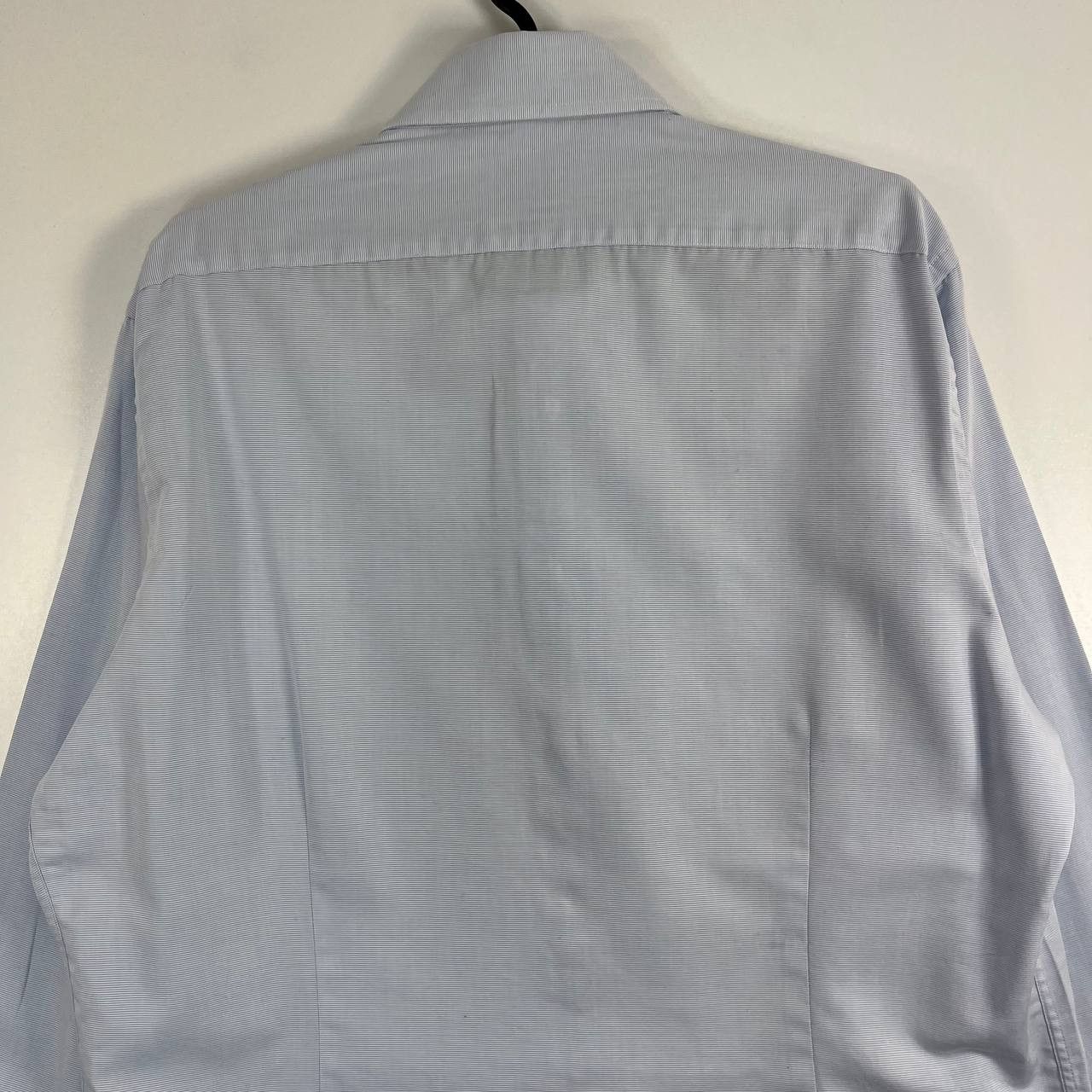 Richard James Richard James Mayfair Pure Cotton Slim Fit Shirt Size 17/43 Size US L / EU 52-54 / 3 - 5 Thumbnail