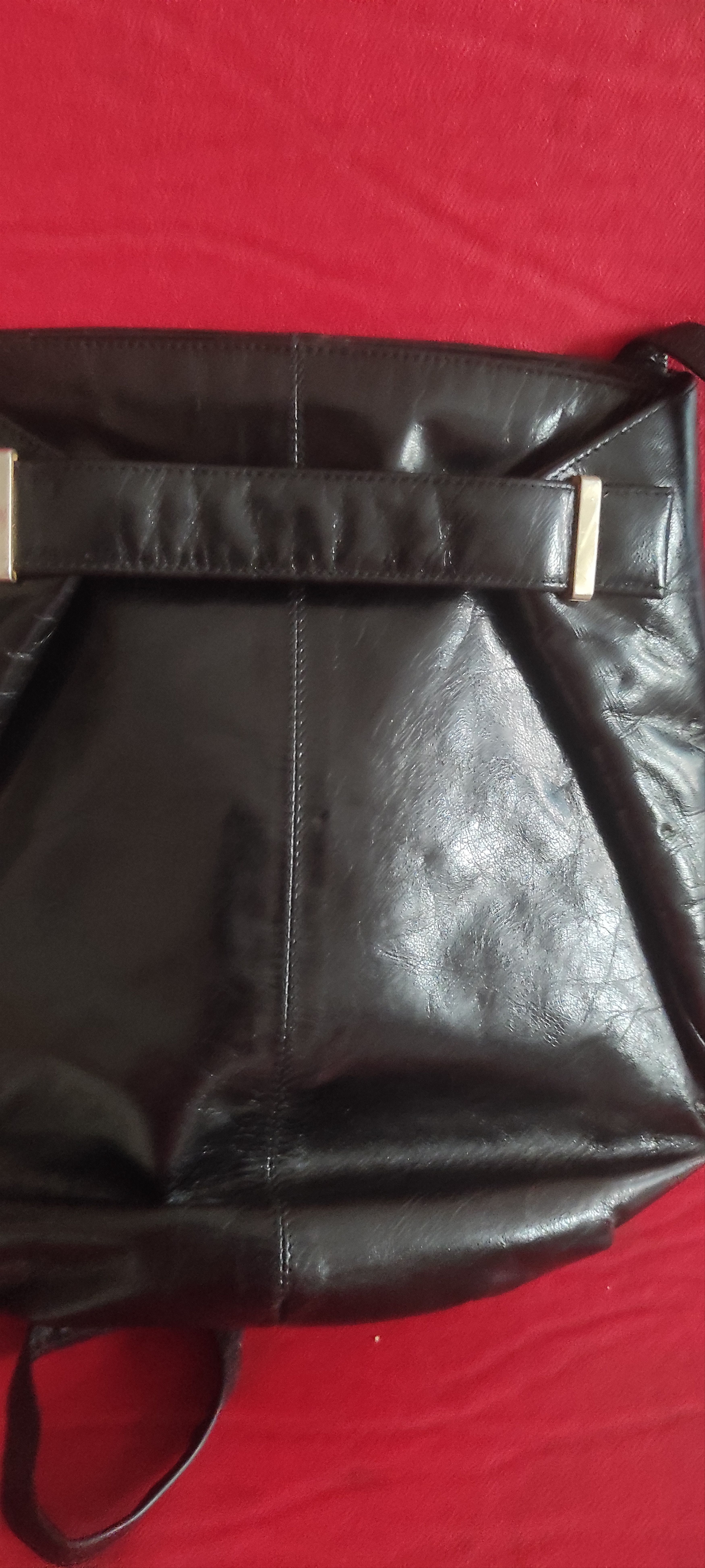 Leather Rare 1950s RODO Italian Leather Shoulder Bag Size ONE SIZE - 6 Thumbnail