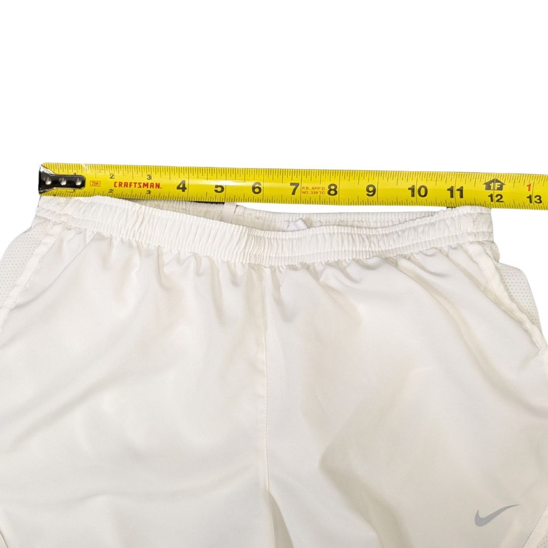 Nike Nike Dri-Fit White Running Shorts | Women's S Size 30" / US 8 / IT 44 - 5 Thumbnail
