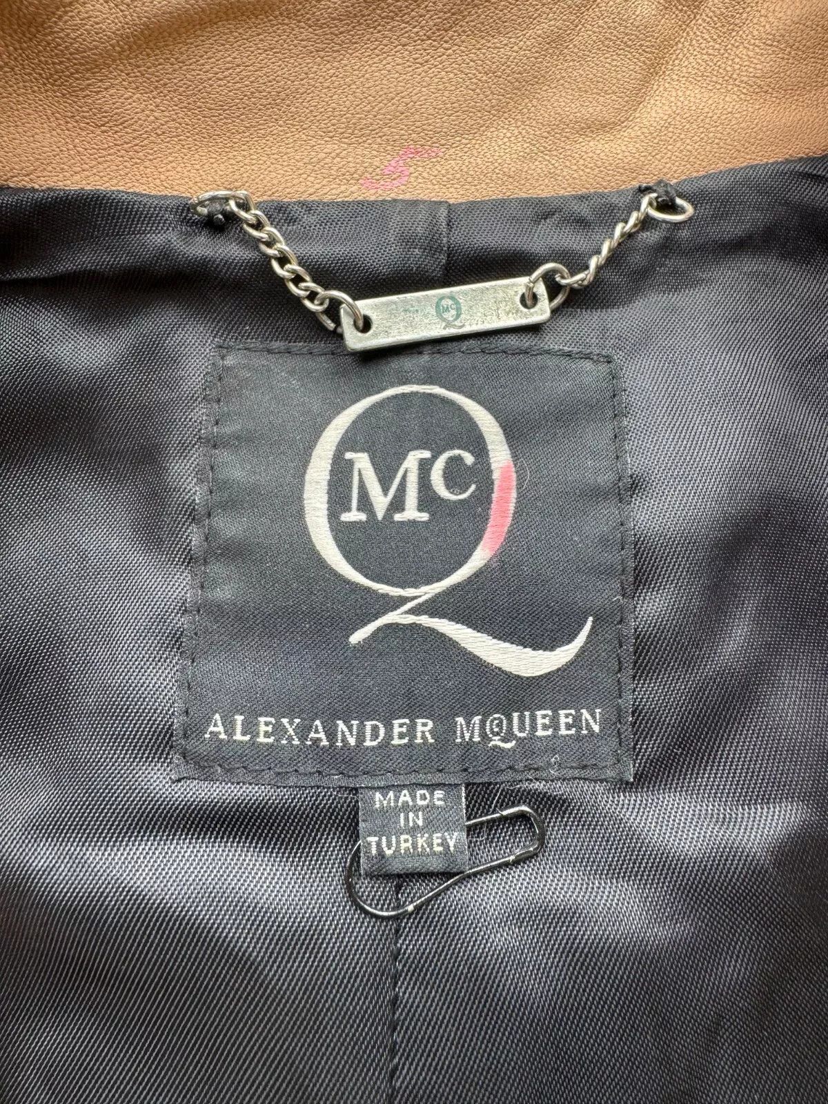 Alexander McQueen Alexander McQueen Leather Jacket (V51) Size S / US 4 / IT 40 - 5 Thumbnail