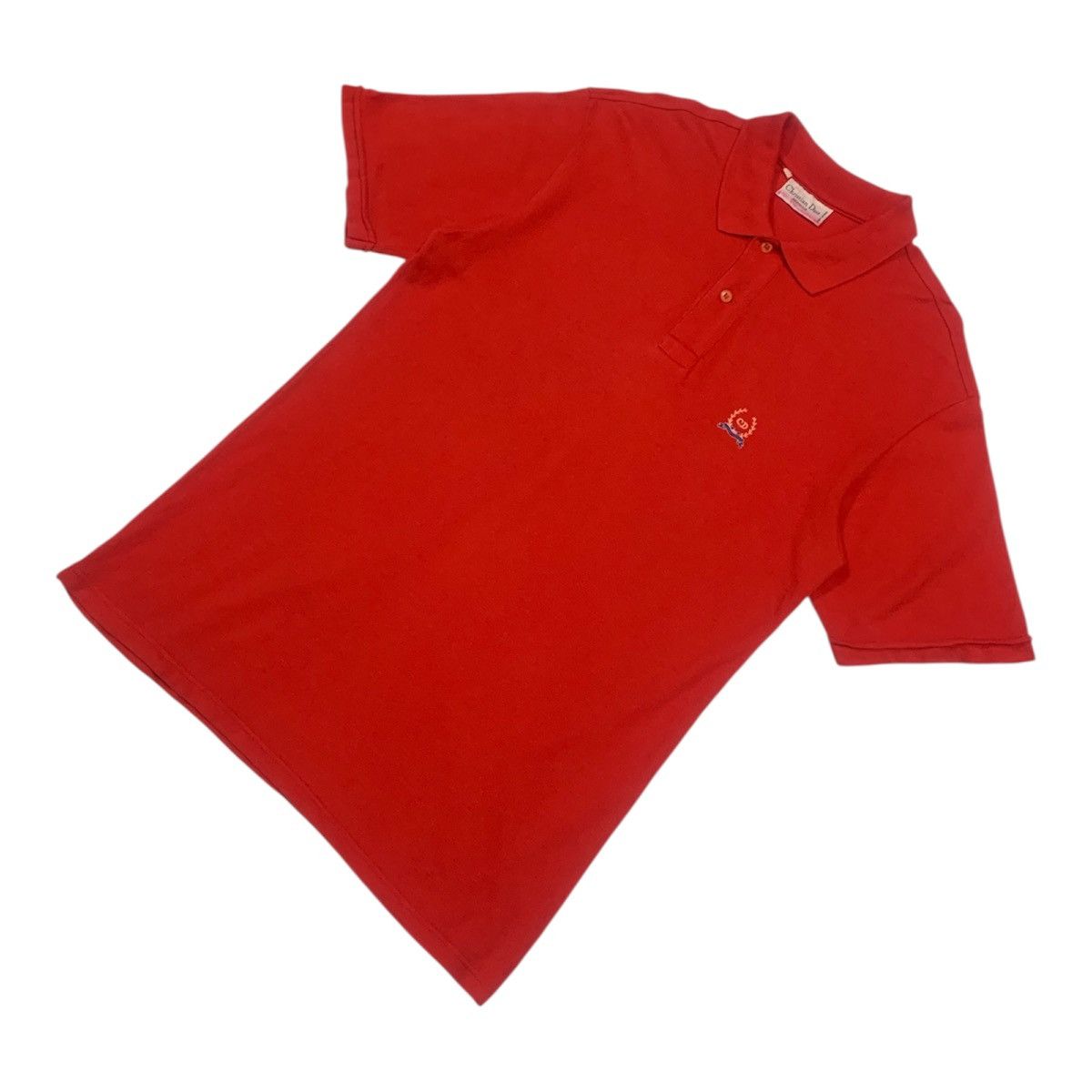 Christian Dior Monsieur Vintage Christian Dior Red Polo Shirt Size US M / EU 48-50 / 2 - 4 Thumbnail