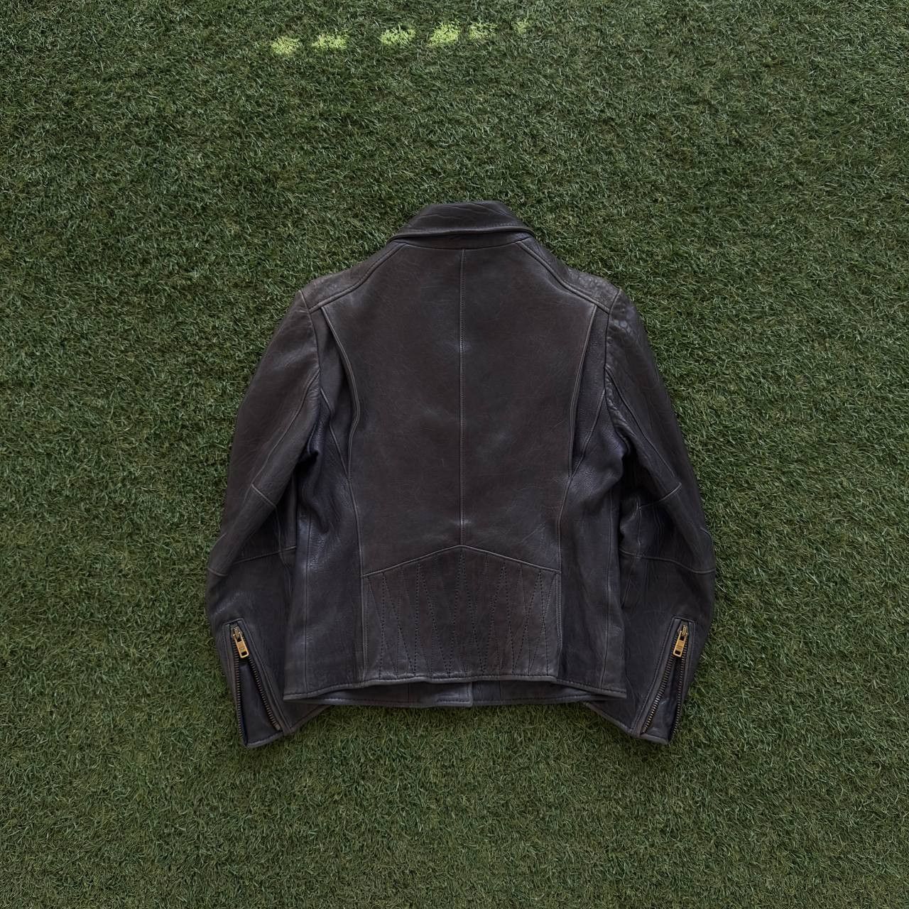 Prada PRADA F/W 2013 BIKER LAMBSKIN LEATHER JACKET RARE ARCHIVE Size M / US 6-8 / IT 42-44 - 5 Thumbnail