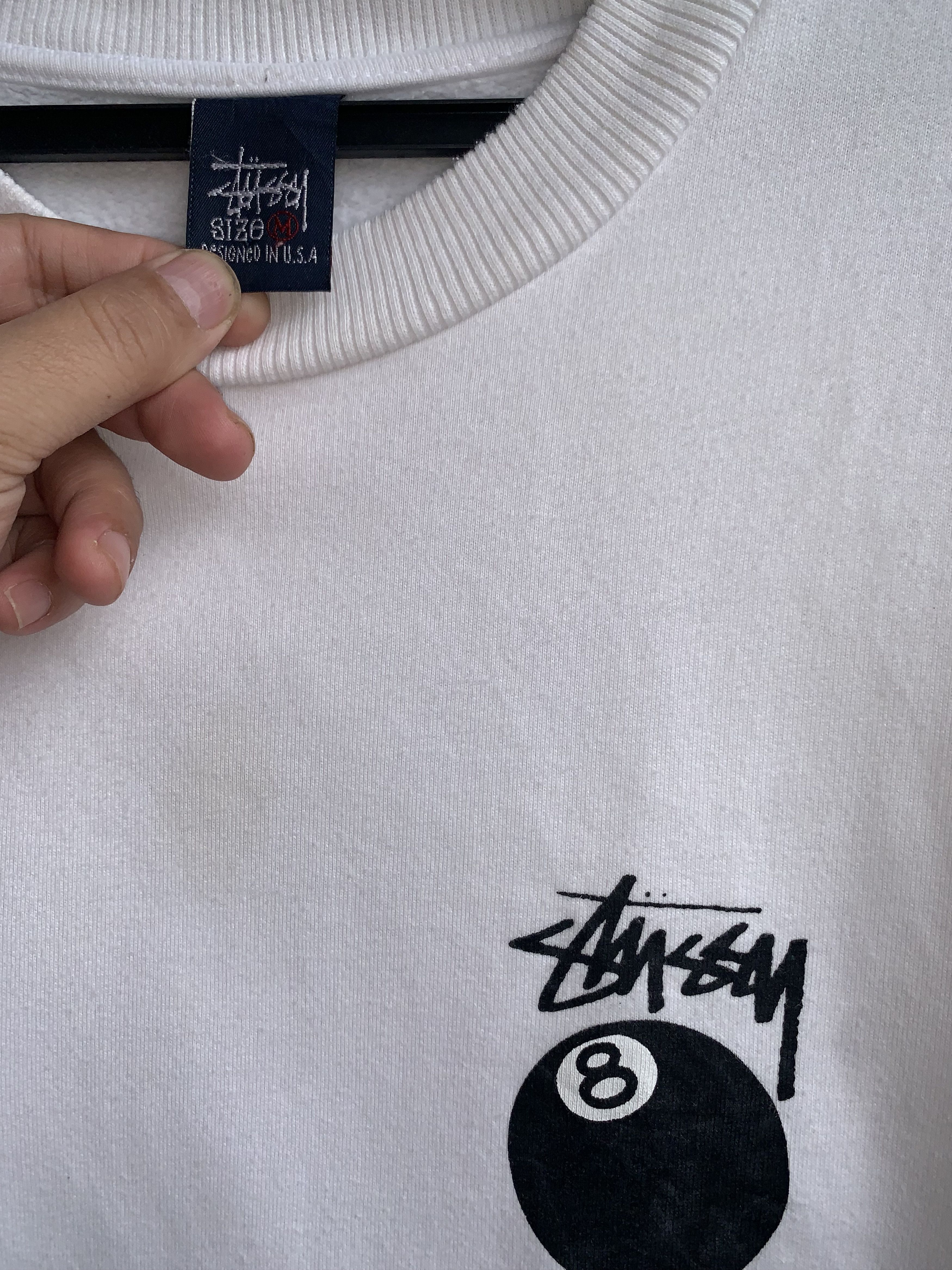 Stussy Stussy 8 Ball Vintage Sweatshirt Size US M / EU 48-50 / 2 - 3 Thumbnail