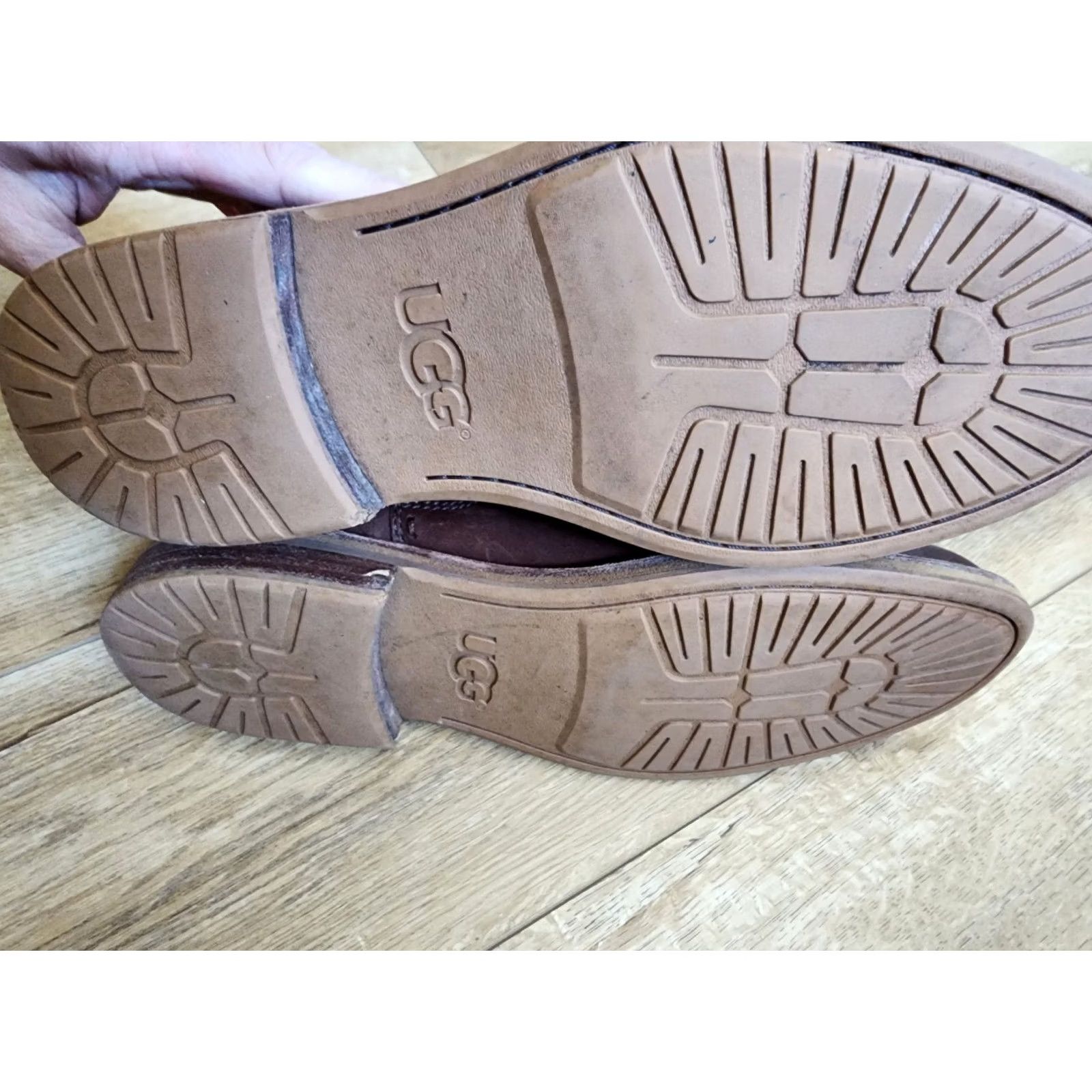Ugg UGG Leif Chelsea Ankle Boot Men Leather Tan Brown Size 8 Boots Size US 7 / EU 40 - 5 Thumbnail