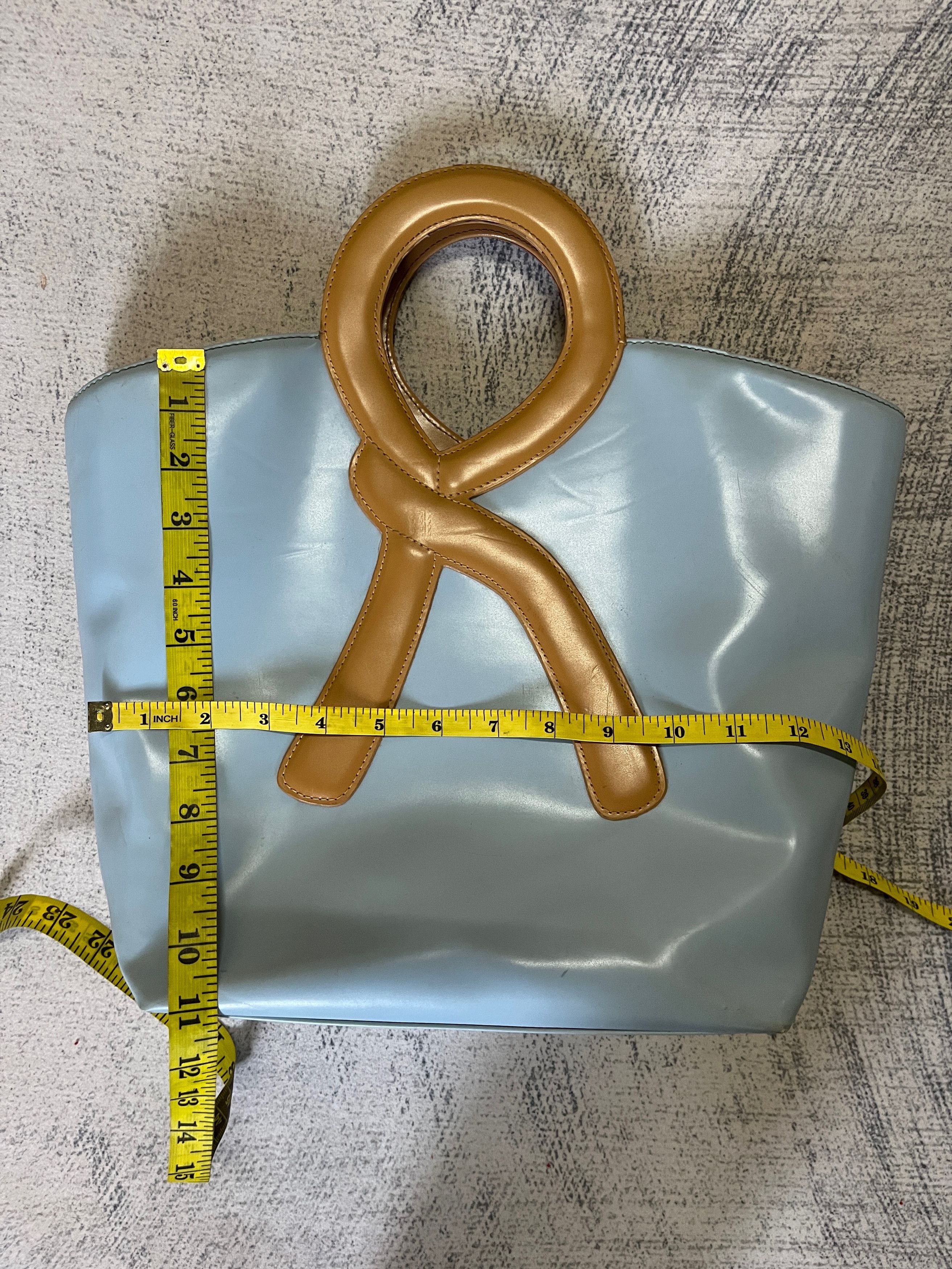 Roberta di Camerino Top Handle Leather Bag with R Brand’s Signature Size ONE SIZE - 11 Thumbnail