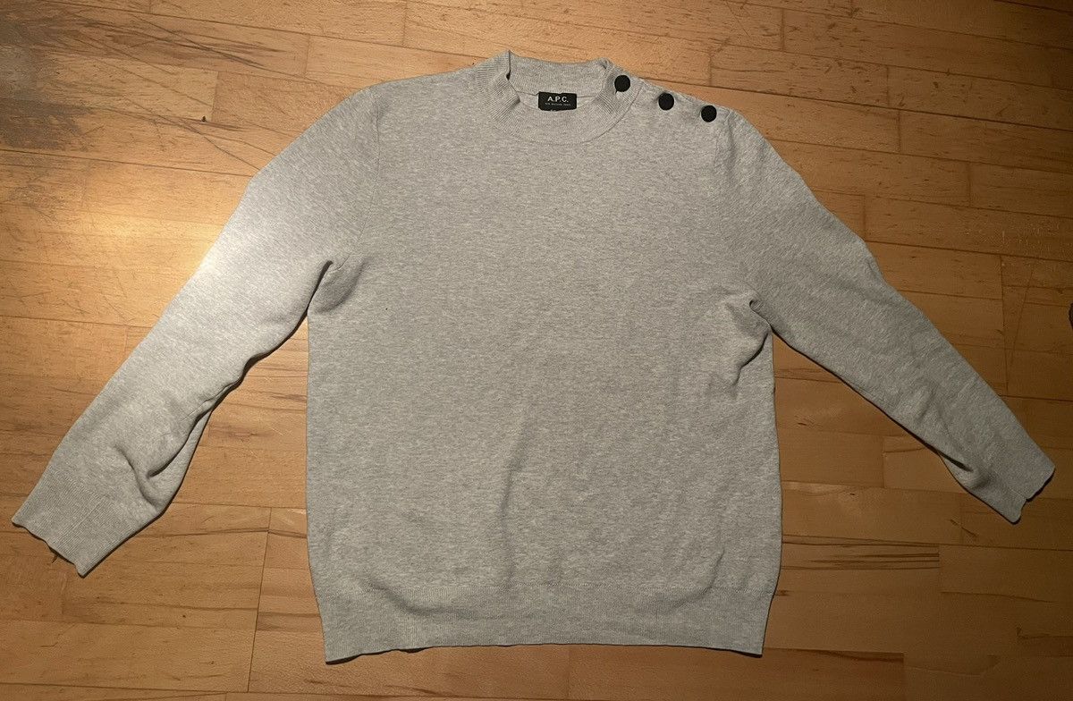 A.P.C. Apc A.p.c. sweater knit XL Size US XL / EU 56 / 4 - 1 Thumbnail