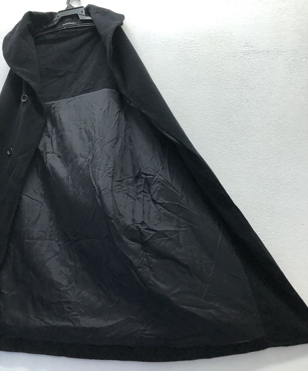 Japanese Brand × Y's × Yohji Yamamoto Vintage Yohji Yamamoto Y's Sleeveless Long Laine Wool Jacket Size M / US 6-8 / IT 42-44 - 8 Thumbnail