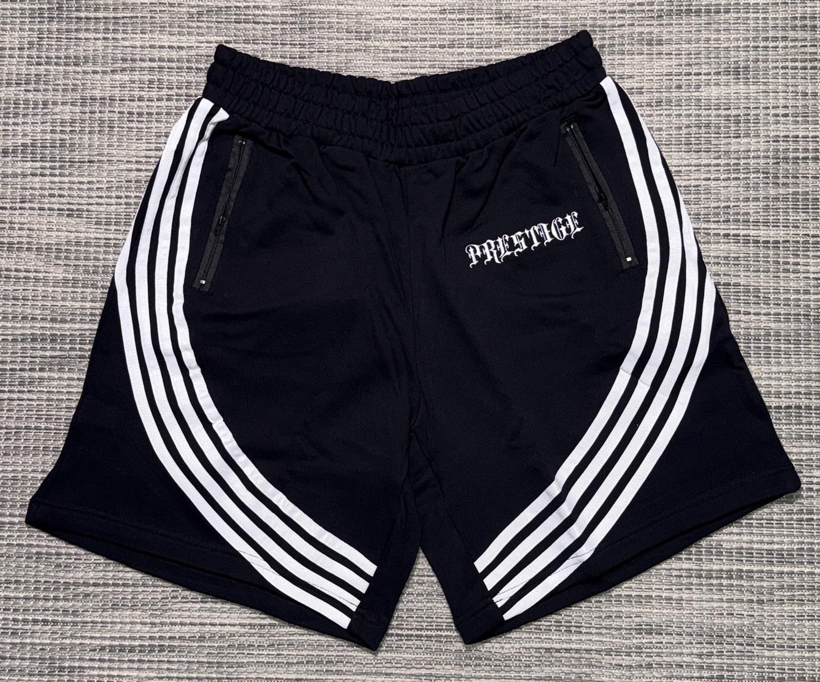 Other Prestige Black Striped Shorts Size US 30 / EU 46 - 1 Thumbnail
