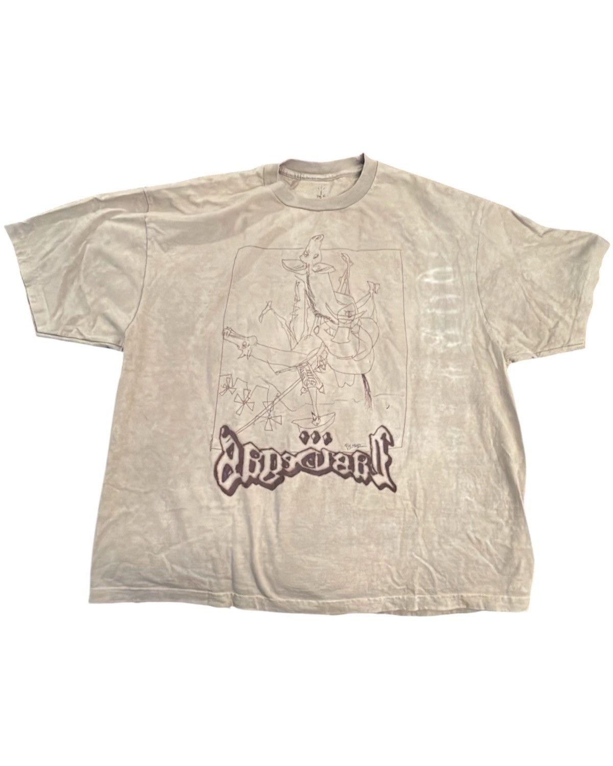 Travis Scott Travis Scott Ralph Steadman Sketch Complexcon T-shirt XXL Size US XXL / EU 58 / 5 - 1 Thumbnail