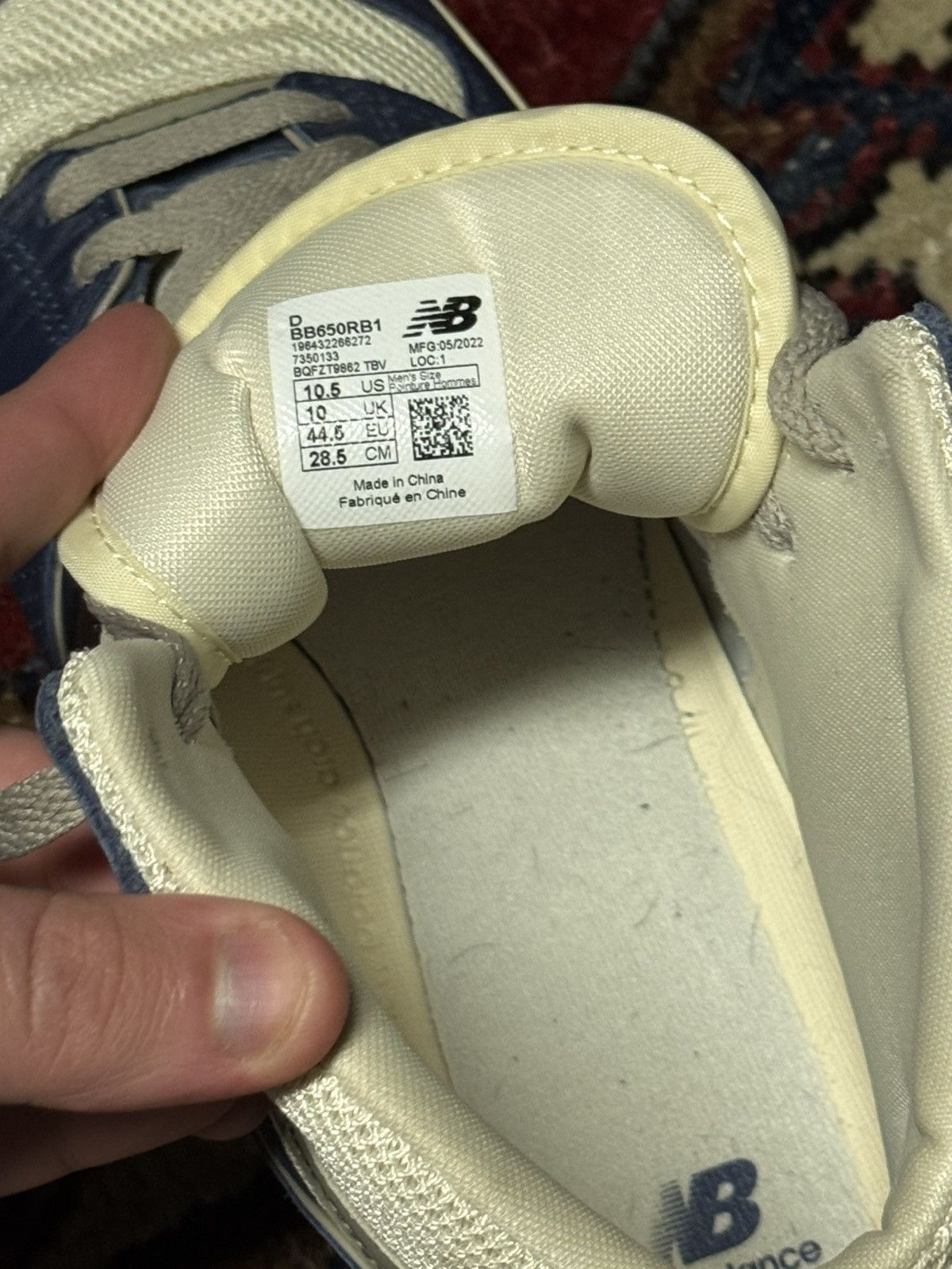 Aime Leon Dore × New Balance ALD New Balance P650 Navy Blue Size US 10.5 / EU 43-44 - 8 Thumbnail