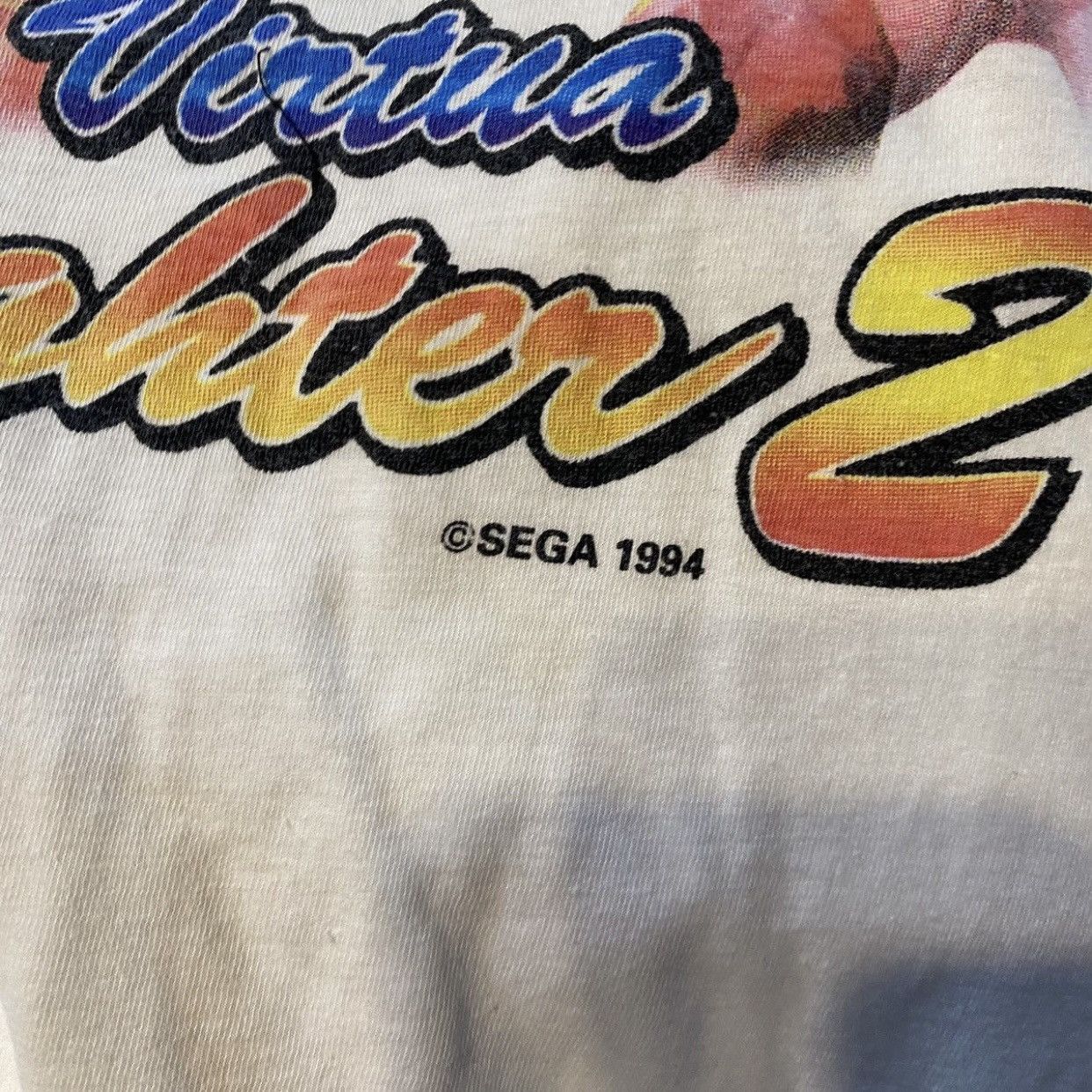 Vintage VINTAGE 1994 SEGA Virtua Fighter 2 Promo Size US S / EU 44-46 / 1 - 6 Thumbnail