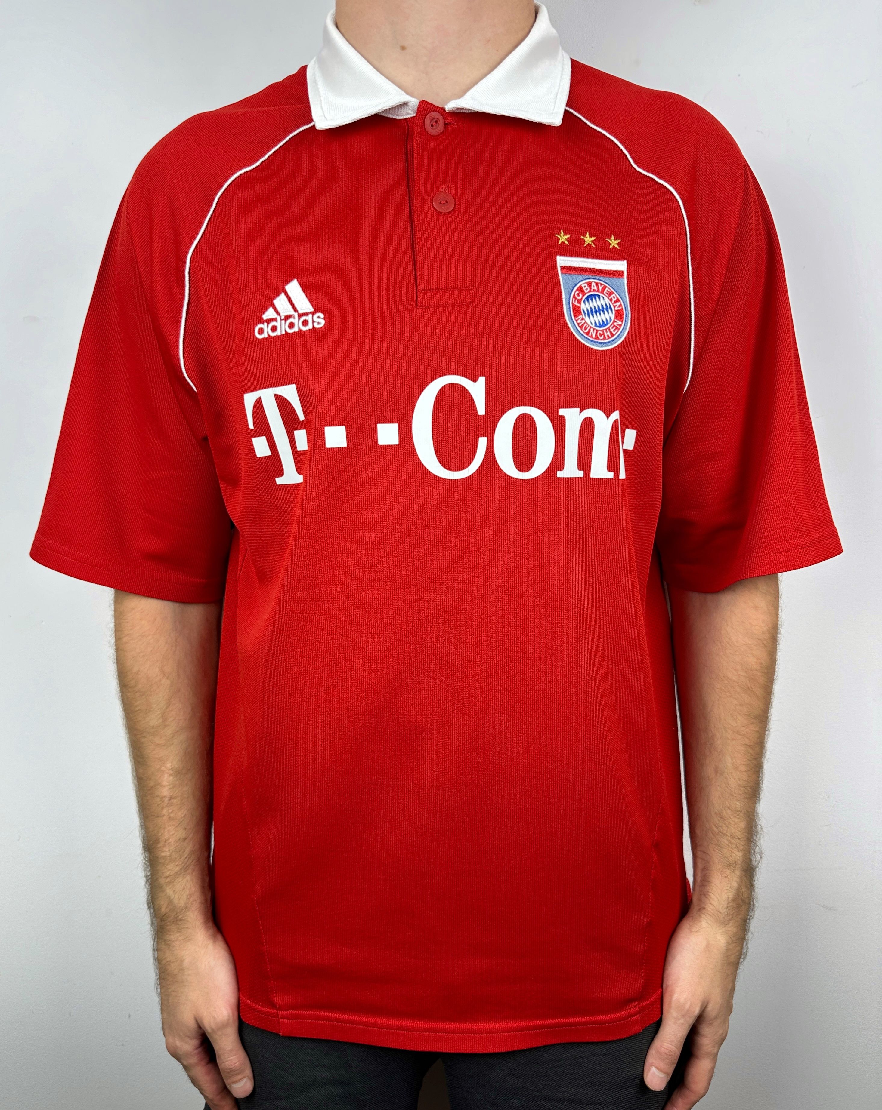 Adidas Bayern Munich 2005 Home Soccer Jersey Football Shirt Size US XL / EU 56 / 4 - 1 Thumbnail