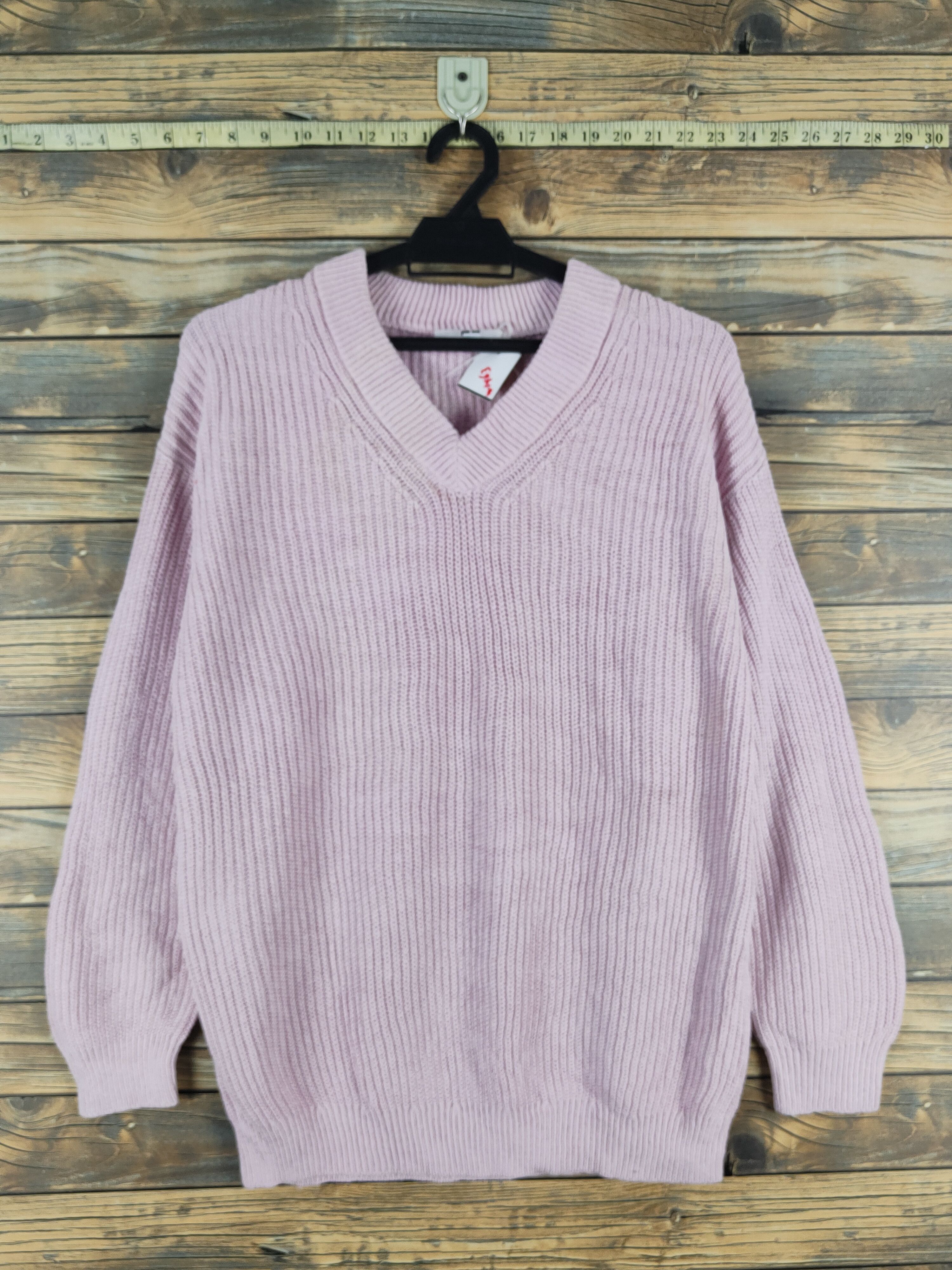 Vintage Uniqlo Light Purple Knitwear Sweatshirts #W1463 Size S / US 4 / IT 40 - 1 Thumbnail
