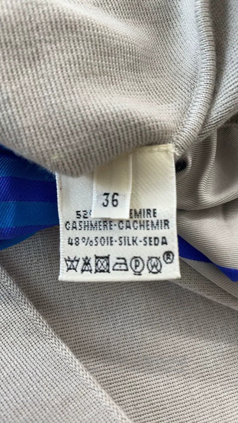 Hermes Hermes Royal blue batwing sleeve knitwear Size XS / US 0-2 / IT 36-38 - 4 Thumbnail