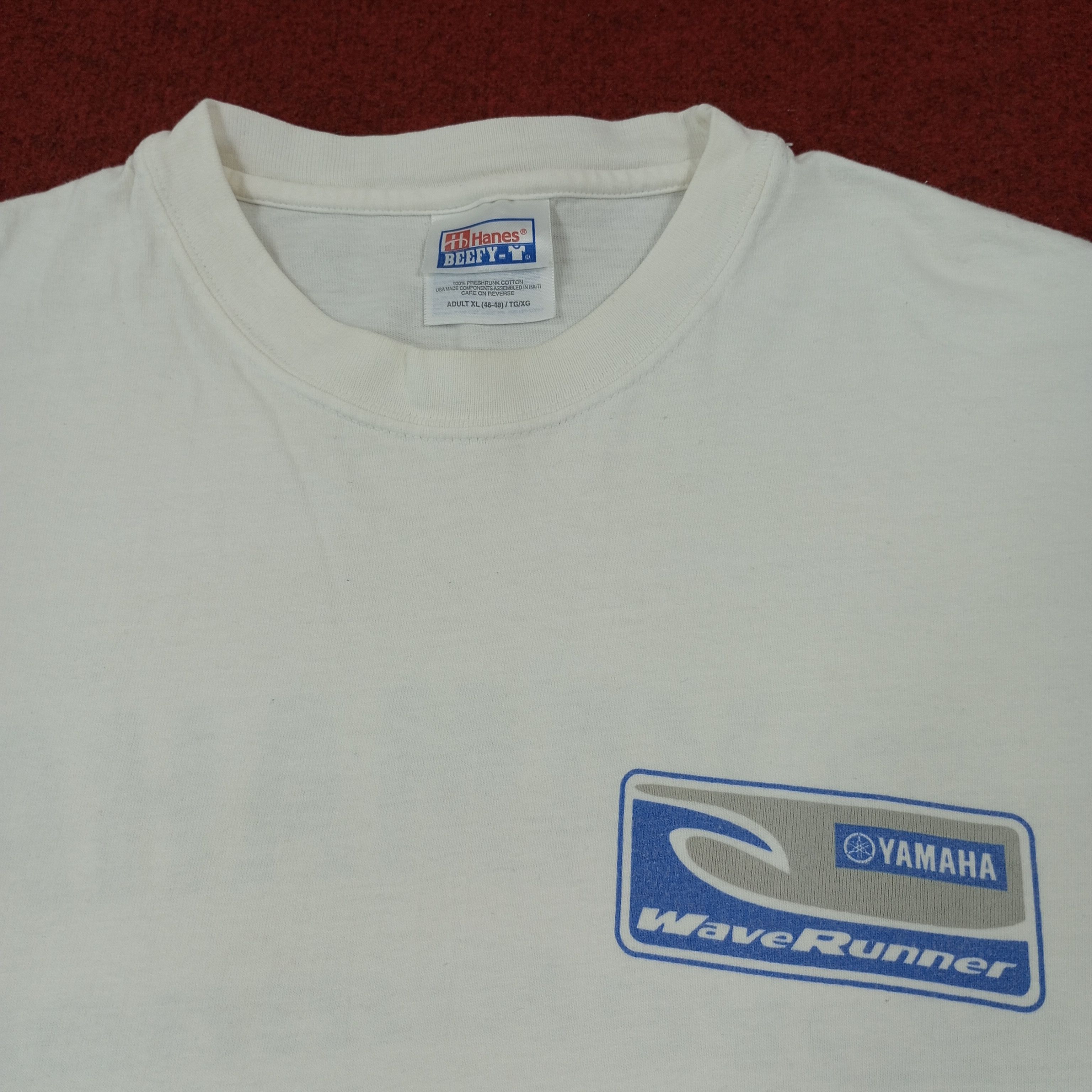 Vintage × Yamaha Yamaha WaveRunner Japanese Brand Vintage Tshirt Size US XL / EU 56 / 4 - 4 Thumbnail
