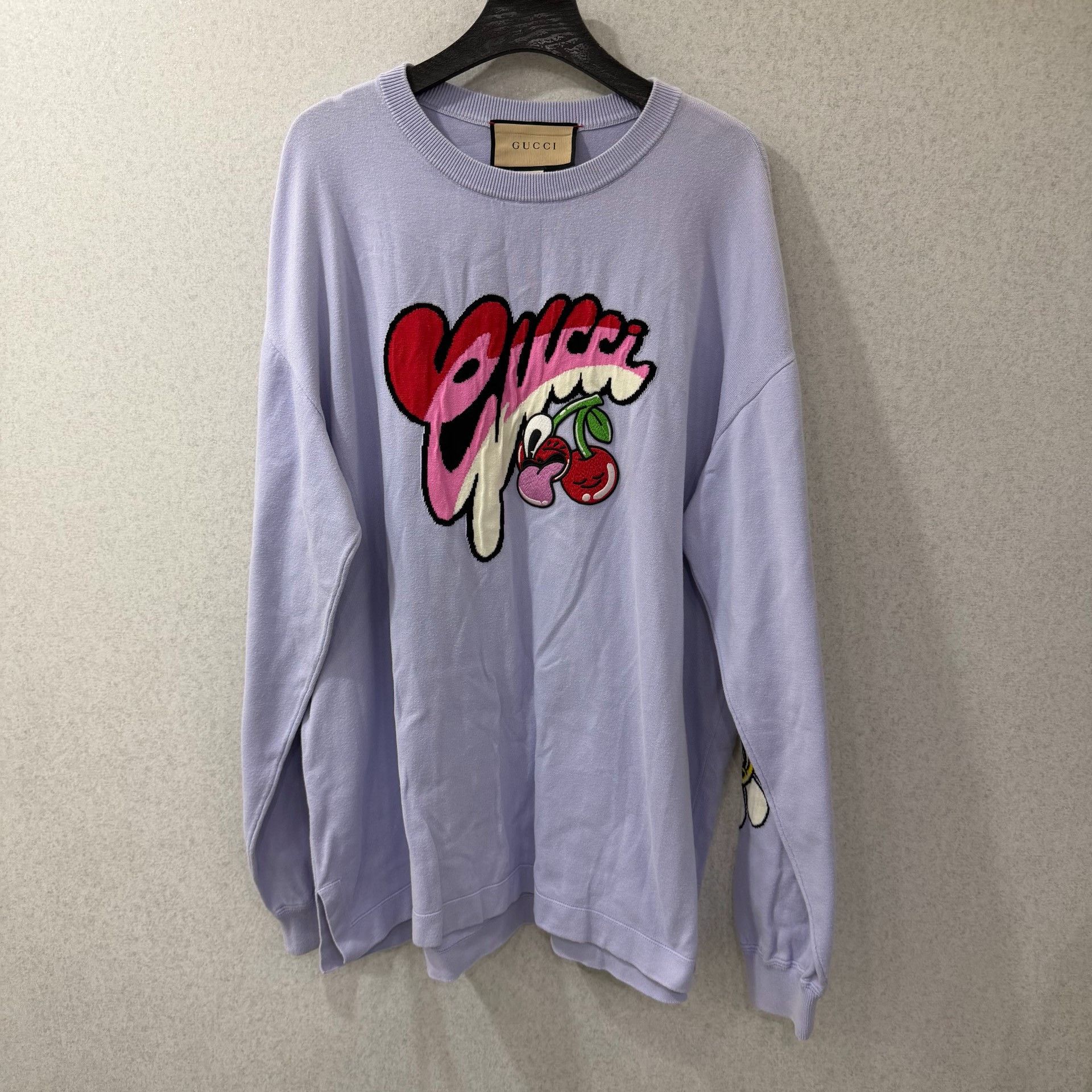 Gucci Gucci Retro Purple Hoodie l Men Size US L / EU 52-54 / 3 - 1 Thumbnail