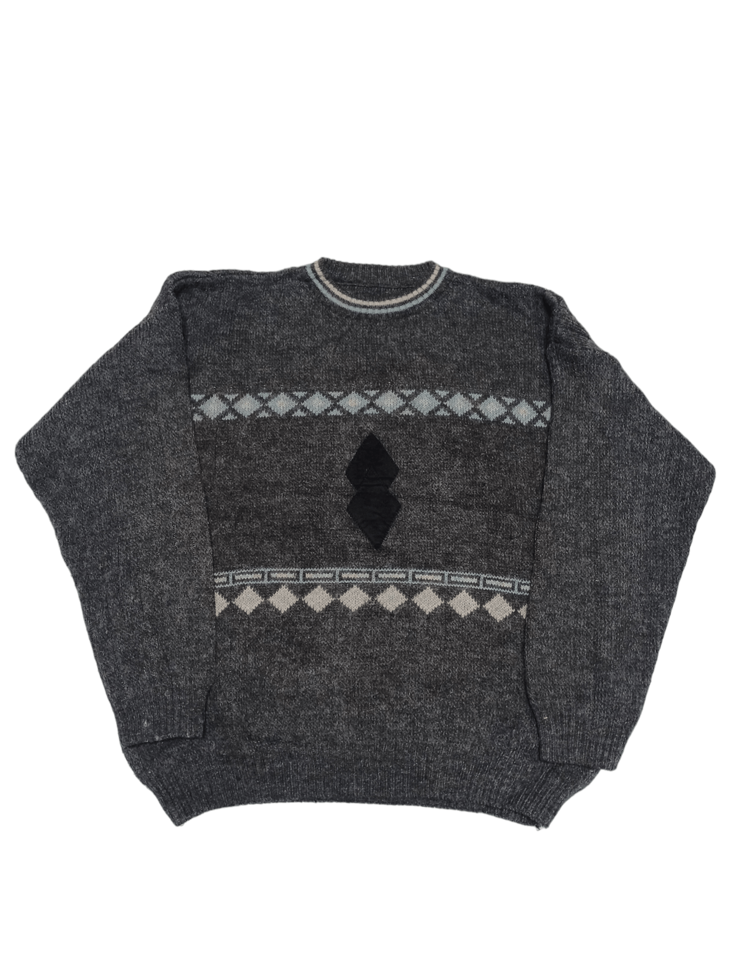 Other VINTAGE 90S MADE IN ITALY OVERSIZE OLDMONEY WOOL SWEATER Size US L / EU 52-54 / 3 - 1 Thumbnail