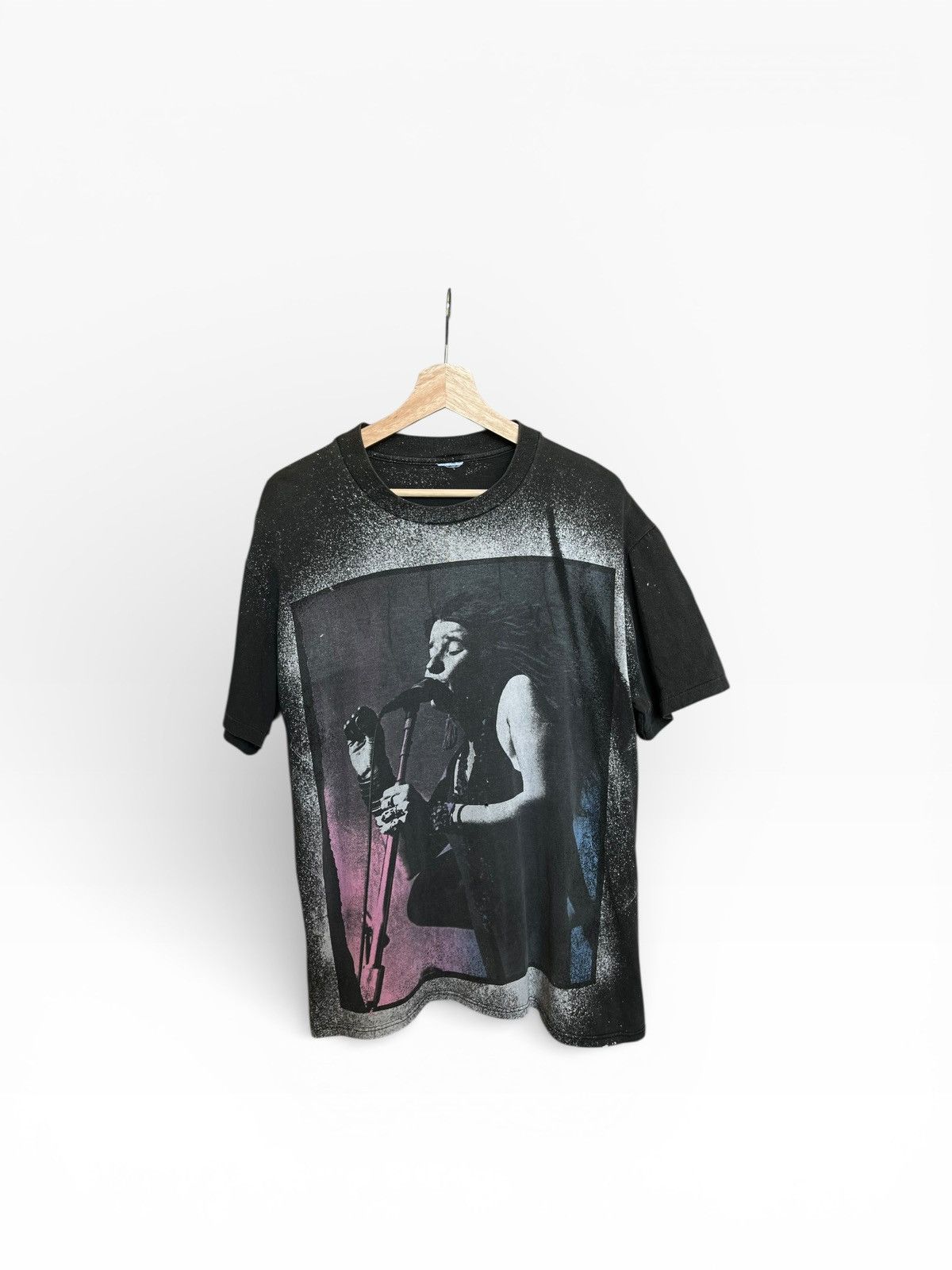 Vintage Vintage Janis Joplin Mosquitohead Tee 90s band tee faded Size US S / EU 44-46 / 1 - 1 Thumbnail
