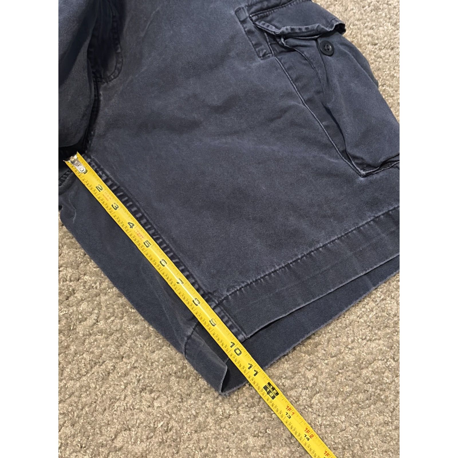 Polo Ralph Lauren Polo Ralph Lauren Cargo Shorts Mens 34 Navy Blue Cargo Pocket Belted Relaxed Fit Cotton Baggy Chino 90s Army Hip Hop Retro Vintage No Size US S / EU 44-46 / 1 - 7 Thumbnail