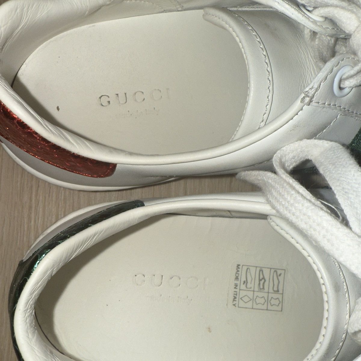 Gucci Gucci Ace Pineapple and Ladybug Sneakers Size US 6 / IT 36 - 7 Thumbnail