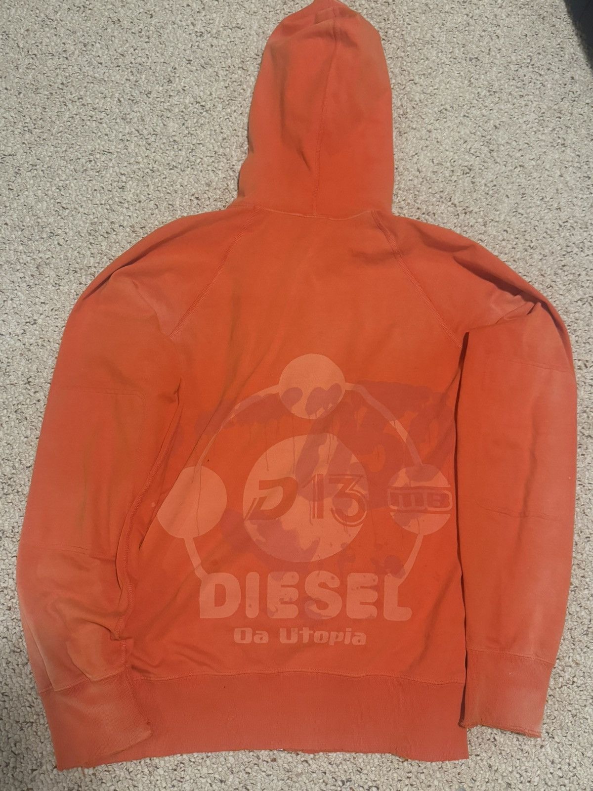 Diesel Diesel hoodie Size US M / EU 48-50 / 2 - 2 Thumbnail