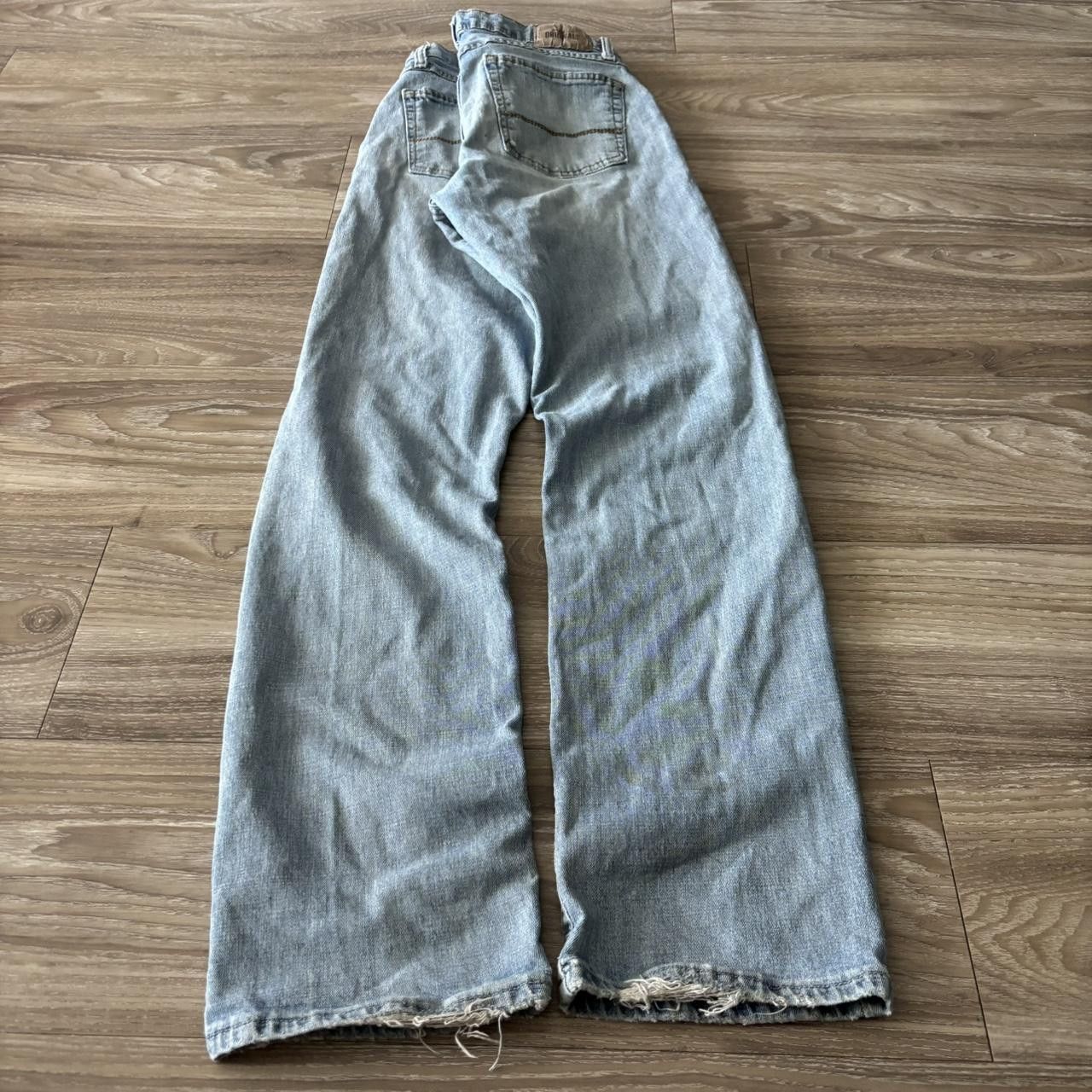 Vintage Crazy Vintage Y2K/2000s Grunge Light Wash Distressed Denim Jeans! 28x32 Size US 28 / EU 44 - 4 Thumbnail