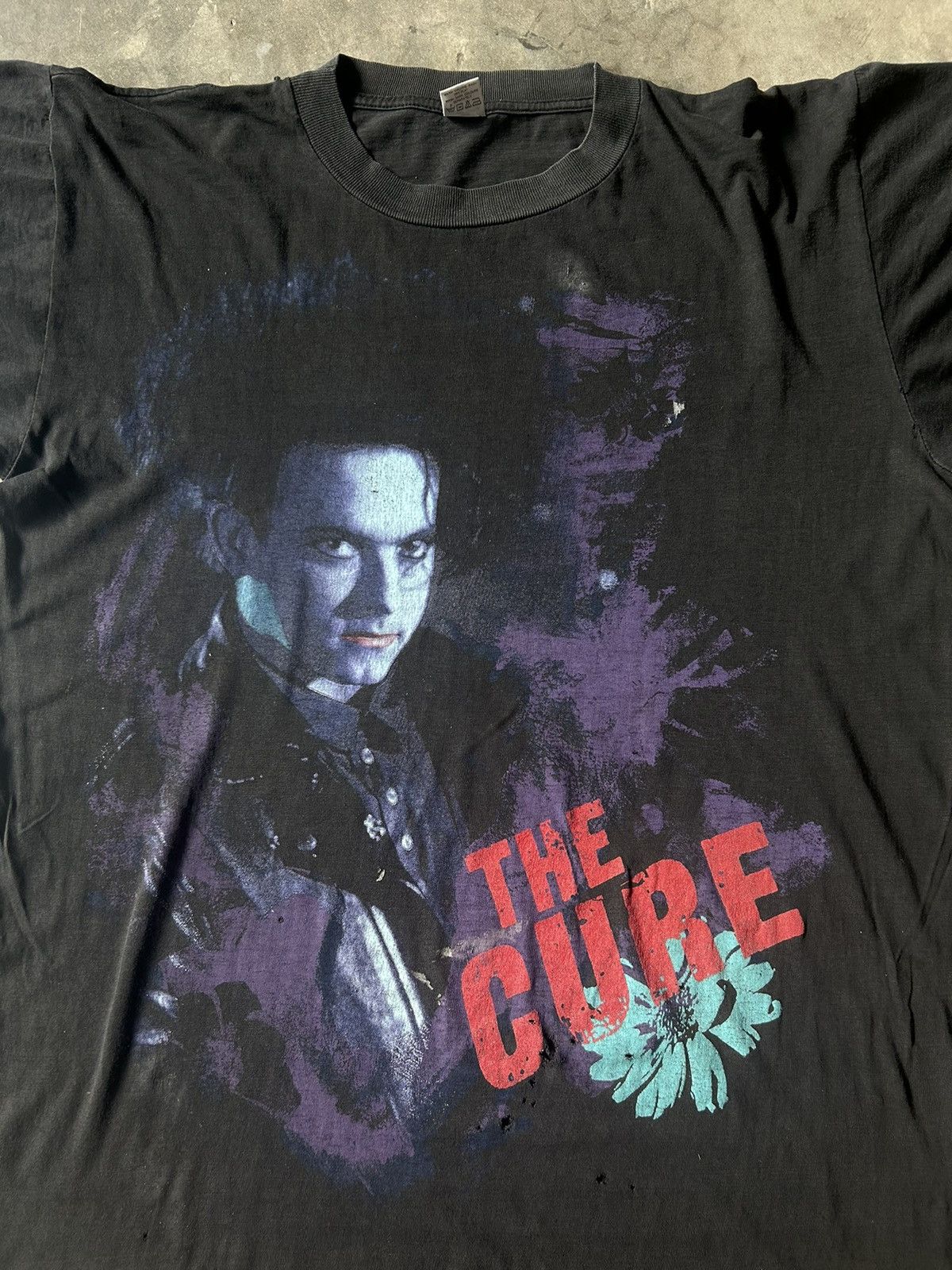 The Cure Disintegration T-Shirt Uomo – 100% Cotone, Girocollo, Nero – Taglia XL – Maglia Ufficiale Band