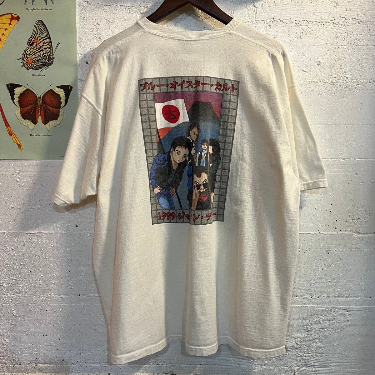 Band Tees × Vintage Vintage Blue Oyster Cult 1999 Japan Tour Anime T-Shirt - XXL Size US XXL / EU 58 / 5 - 3 Thumbnail