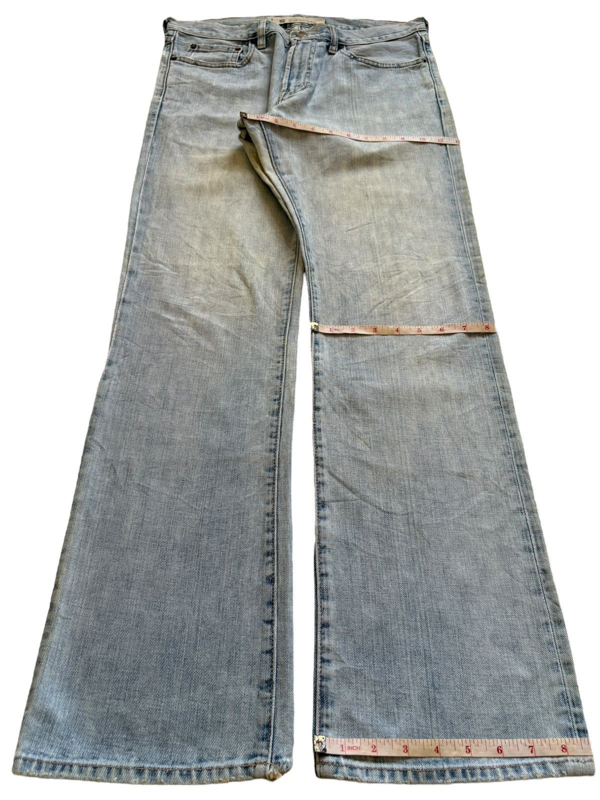 Gap SALES🔥Vintage Gap Light Blue Wash Bootcut Flare Jeans Size US 32 / EU 48 - 15 Thumbnail