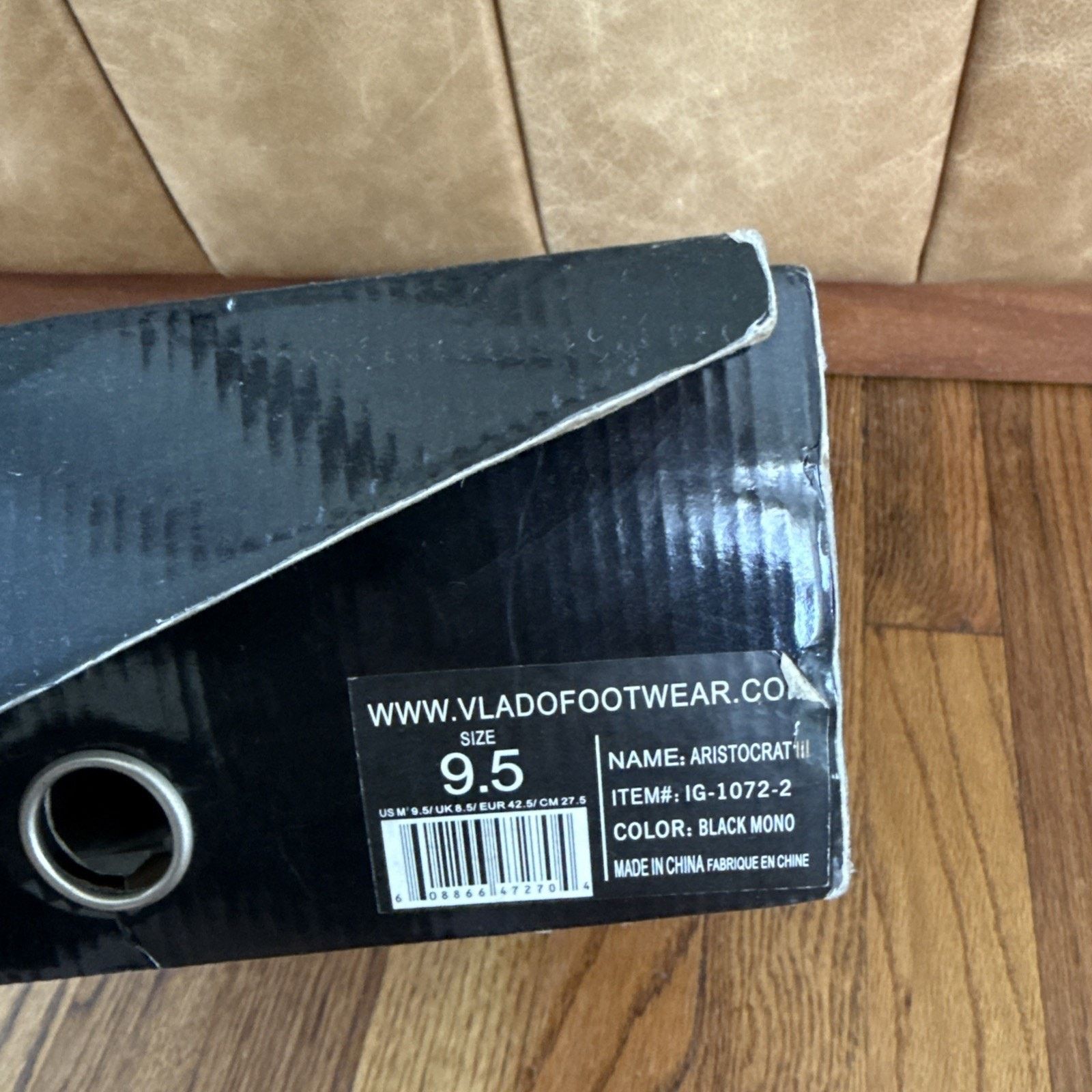 Vlado Footwear vlado footwear ARISTOCRAT 3 III BLACK size 9,5 Size US 9.5 / EU 42-43 - 15 Thumbnail